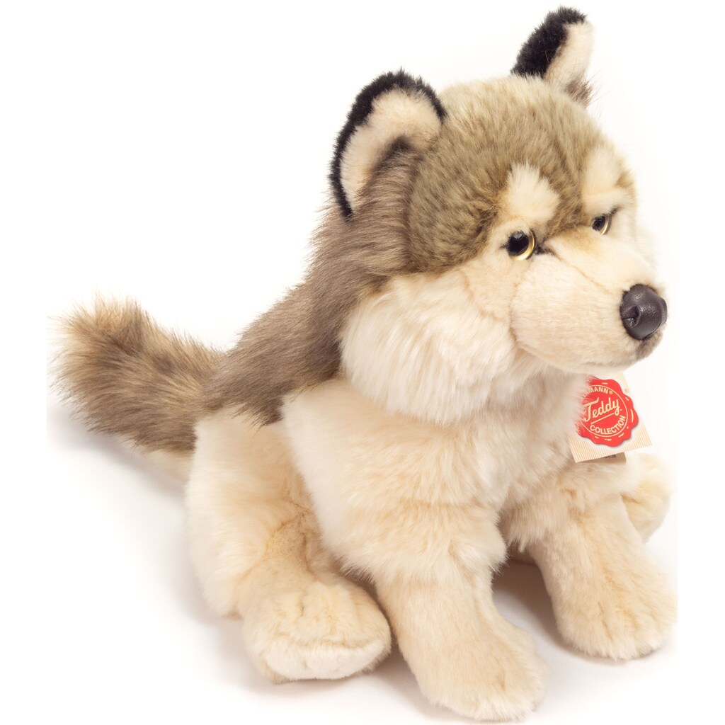 Teddy Hermann® Kuscheltier »Wolf sitzend, 29 cm«