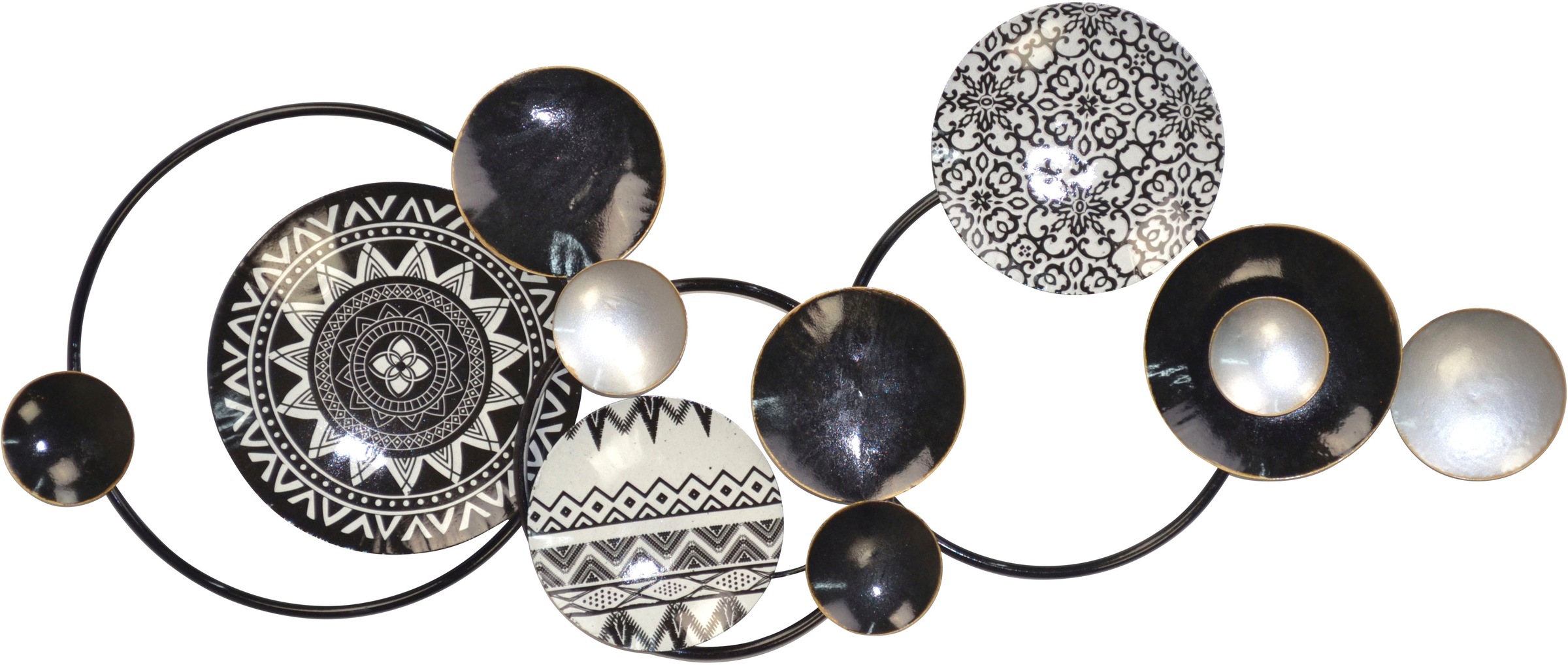 HOFMANN LIVING AND MORE Wanddekoobjekt "Wanddekoration" Große Wanddeko Krei günstig online kaufen