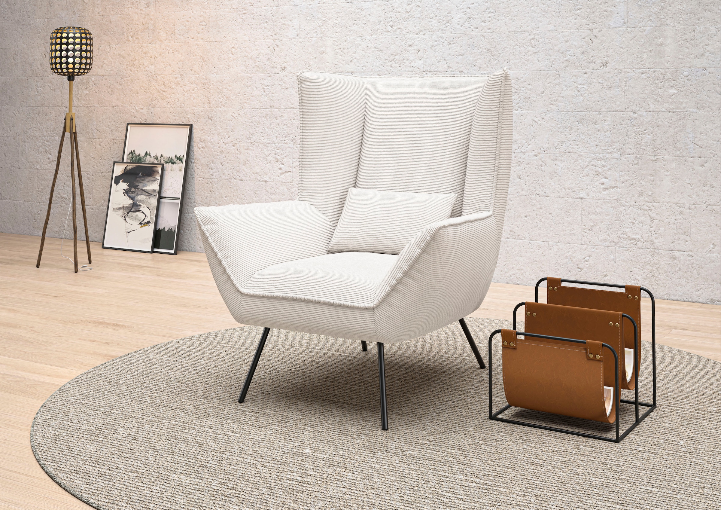 Home affaire Sessel "Kilrea Relaxsessel, Ohrensessel" Extra hohe Rückenlehn günstig online kaufen