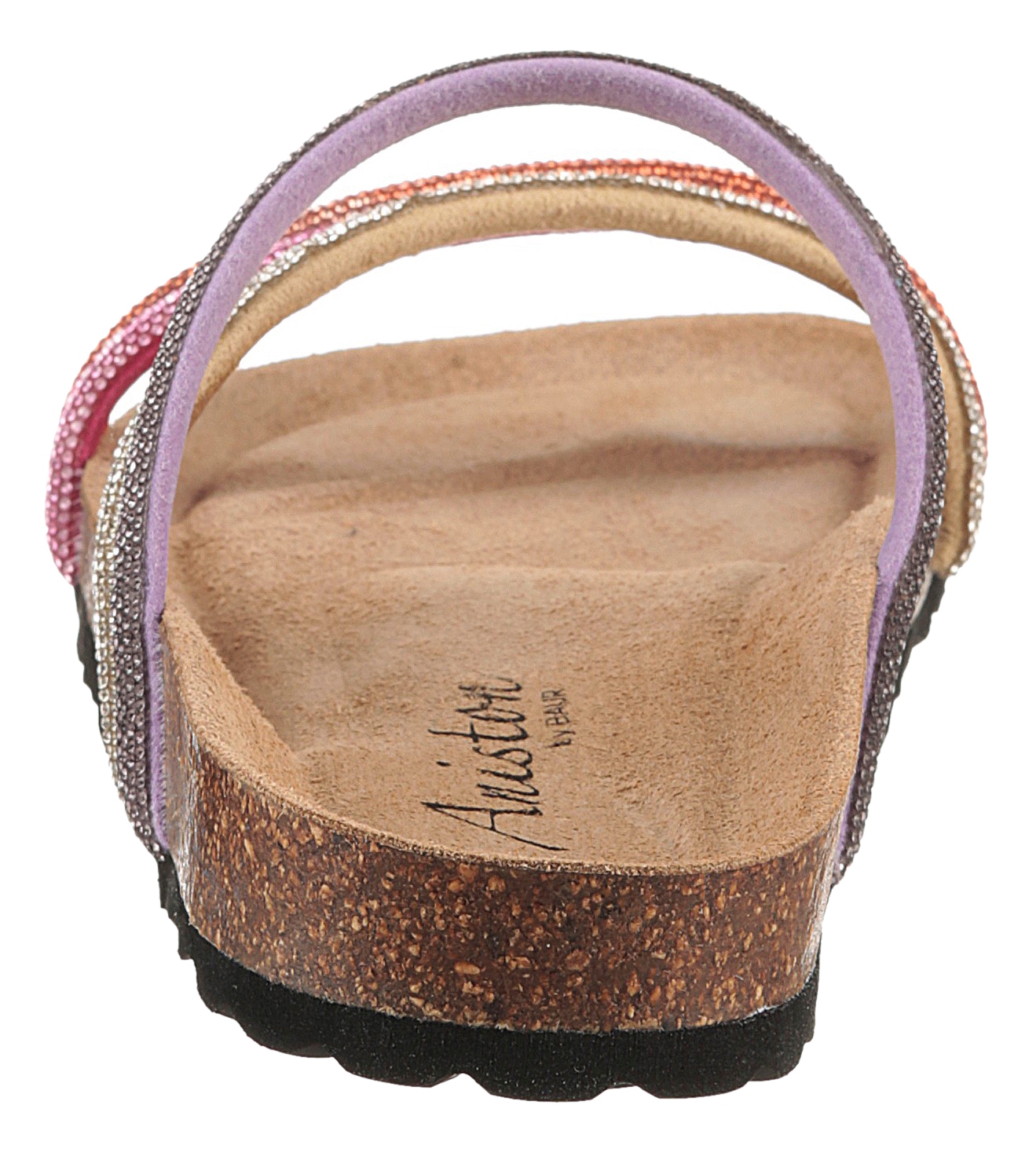Aniston SHOES Pantolette, Sommerschuh, Strandschuh, Glitzersteine - NEUE KOLLEKTION
