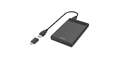 Hama Festplatten-Gehäuse »USB-Festplattengehäuse für 2,5" SSD u. HDD-Festplatten Adapter« kaufen