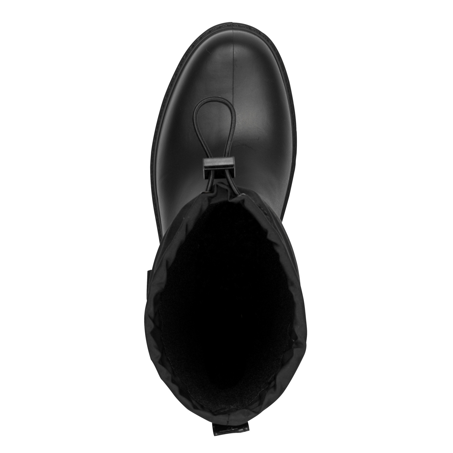 Tamaris Gummistiefel  , Blockabsatz, Boots mit Textileinsatz am Schaftrand