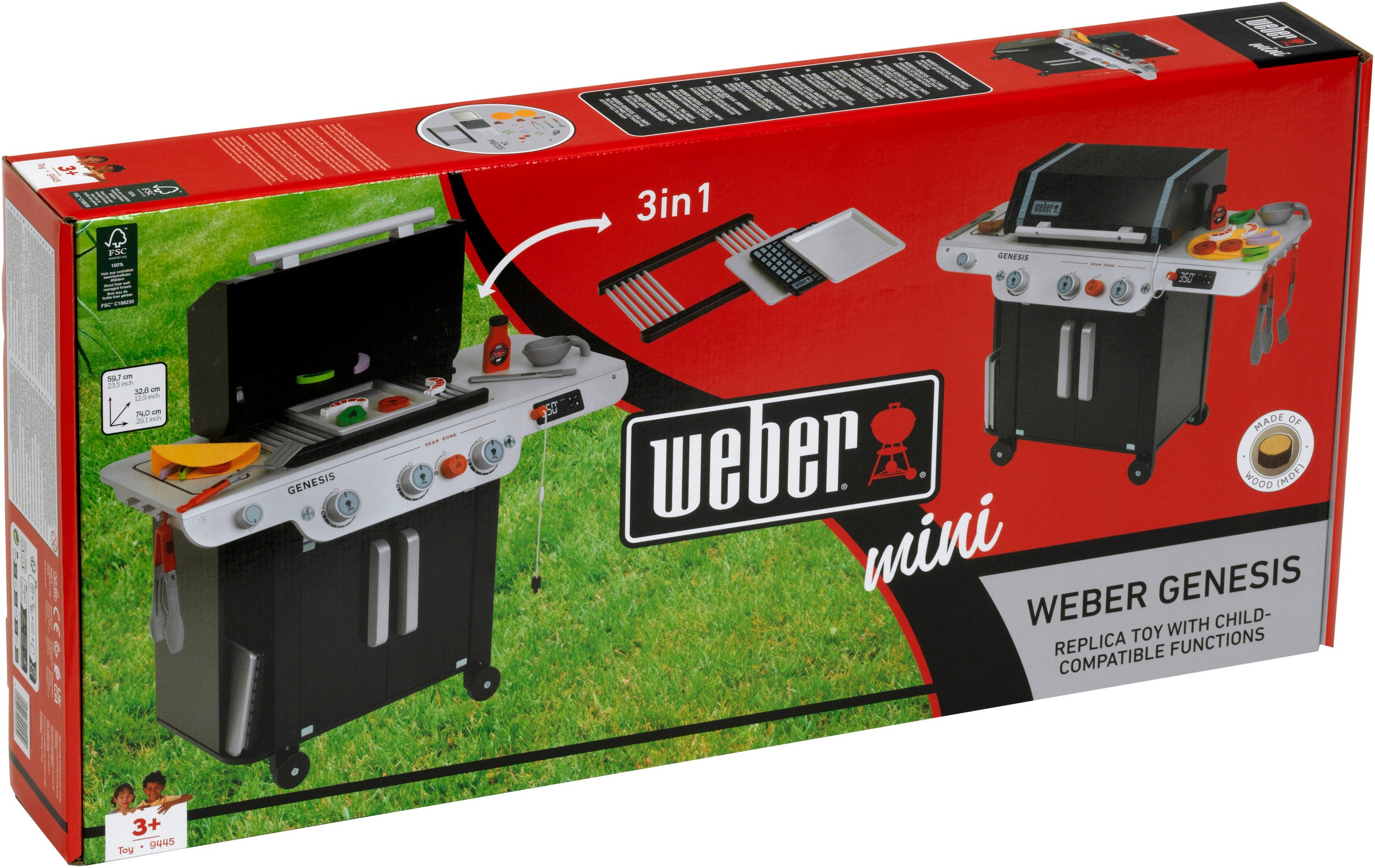 Klein Kinder-Grill »Weber, Genesis«, FSC®- schützt Wald - weltweit