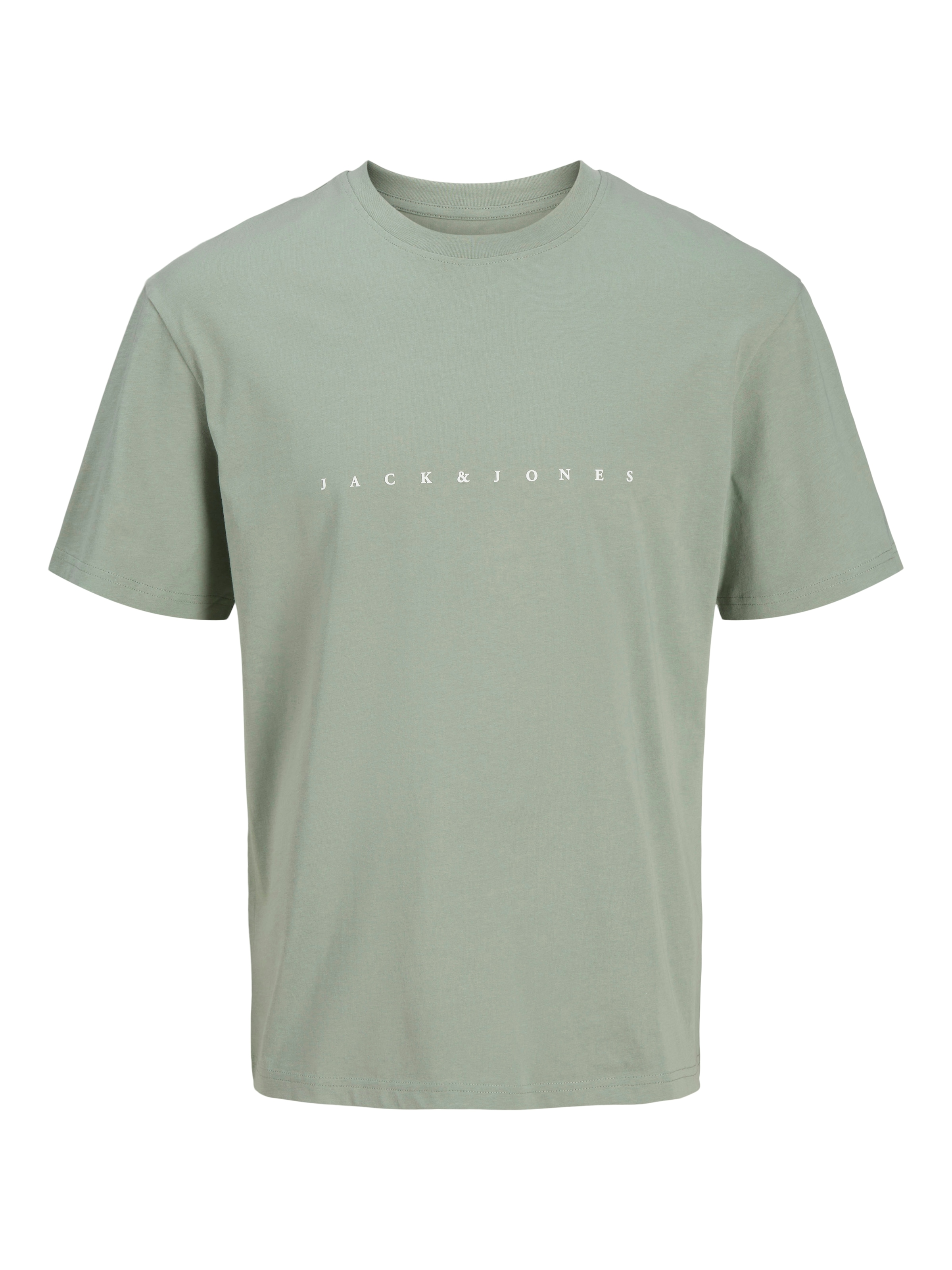 Jack & Jones PlusSize Rundhalsshirt »JJESTAR JJ TEE SS NOOS PLS«, mit Logo Schriftzug