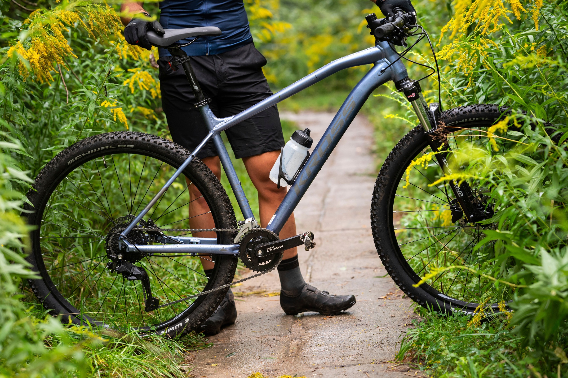 Kross Mountainbike »Hardtail Level 2.0«, 16 Gang, Shimano, CUES U4000 Schaltwerk, Kettenschaltung