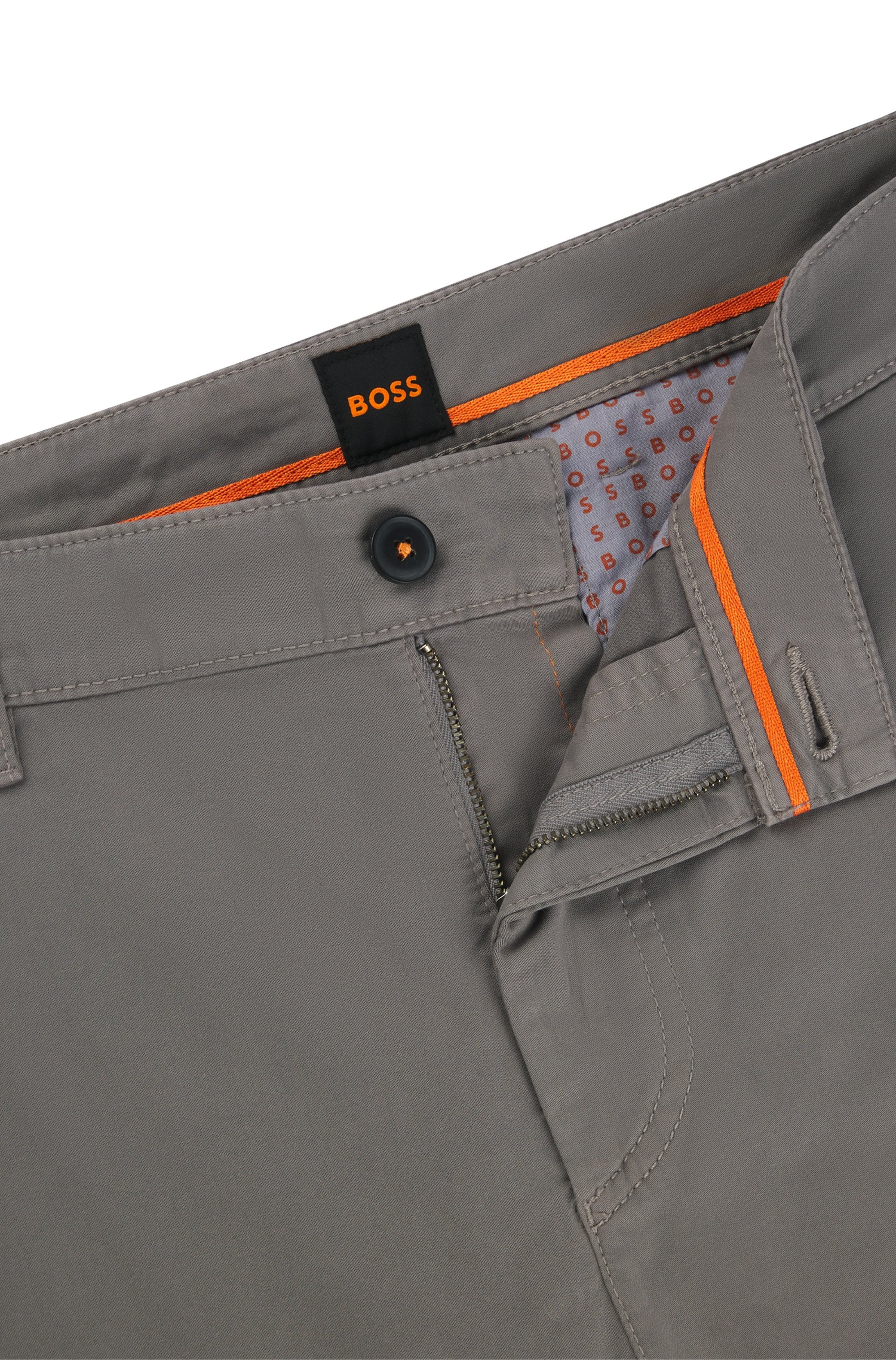 BOSS ORANGE Chinohose »Chino_tapered«, mit BOSS Logo hinten