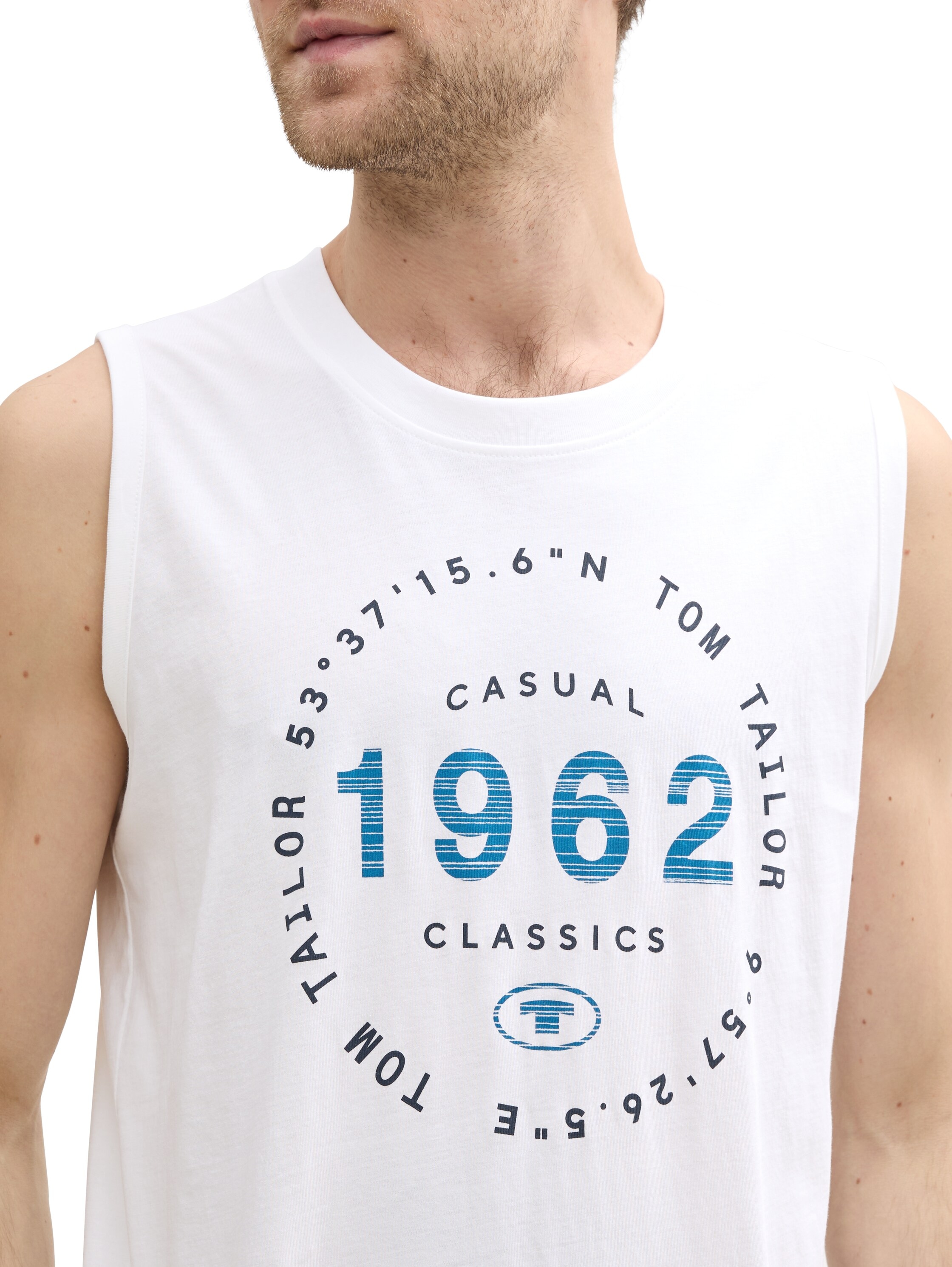TOM TAILOR T-Shirt, (Packung, 2 tlg.), mit Logo-Print