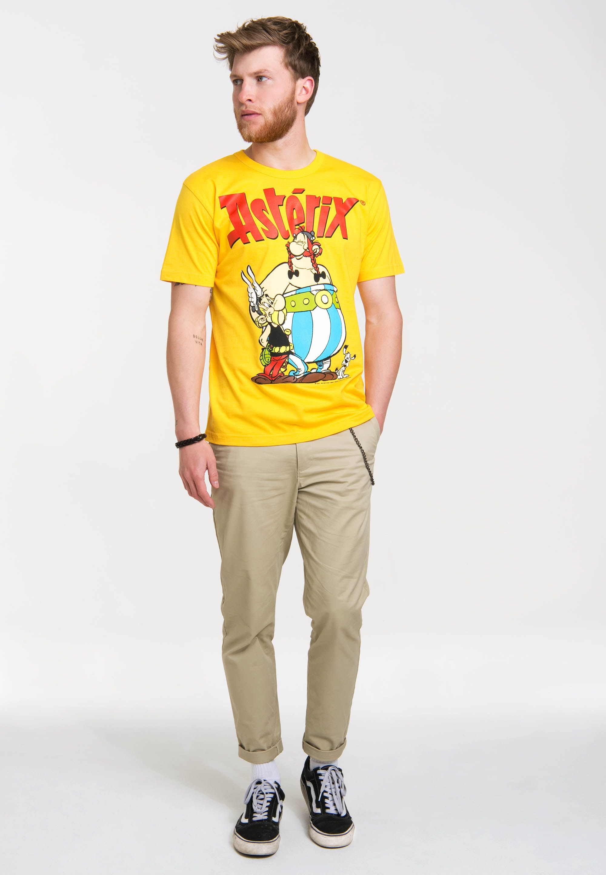 LOGOSHIRT T-Shirt »Asterix - Asterix & Obelix«, mit Comic Print
