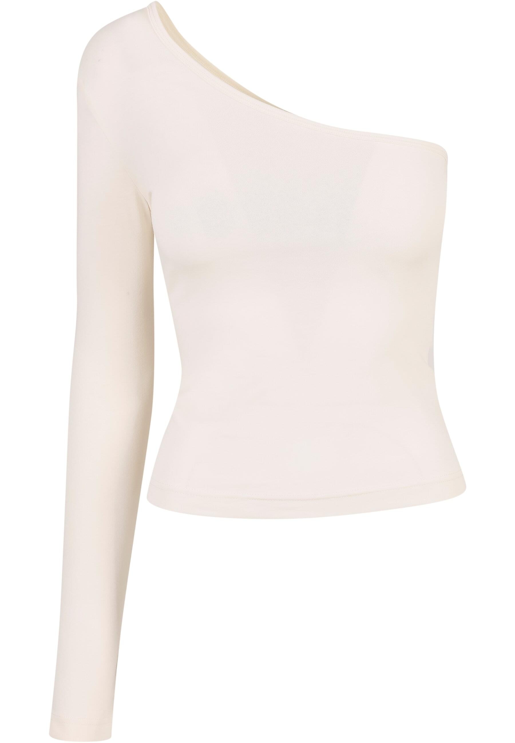 URBAN CLASSICS Langarmshirt "Urban Classics Damen Ladies Asymmetric Longsle günstig online kaufen