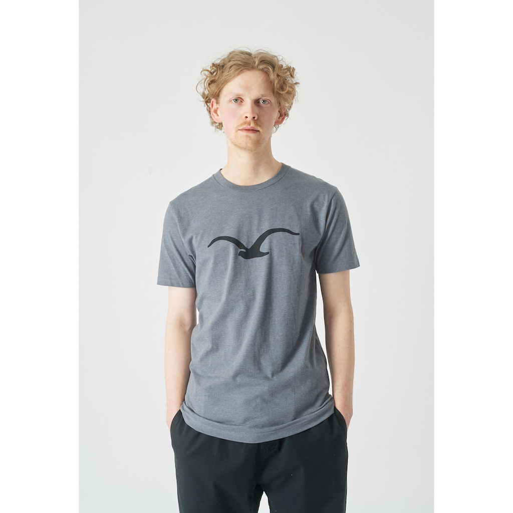 Cleptomanicx T-Shirt »Mowe« mit klassischem Print