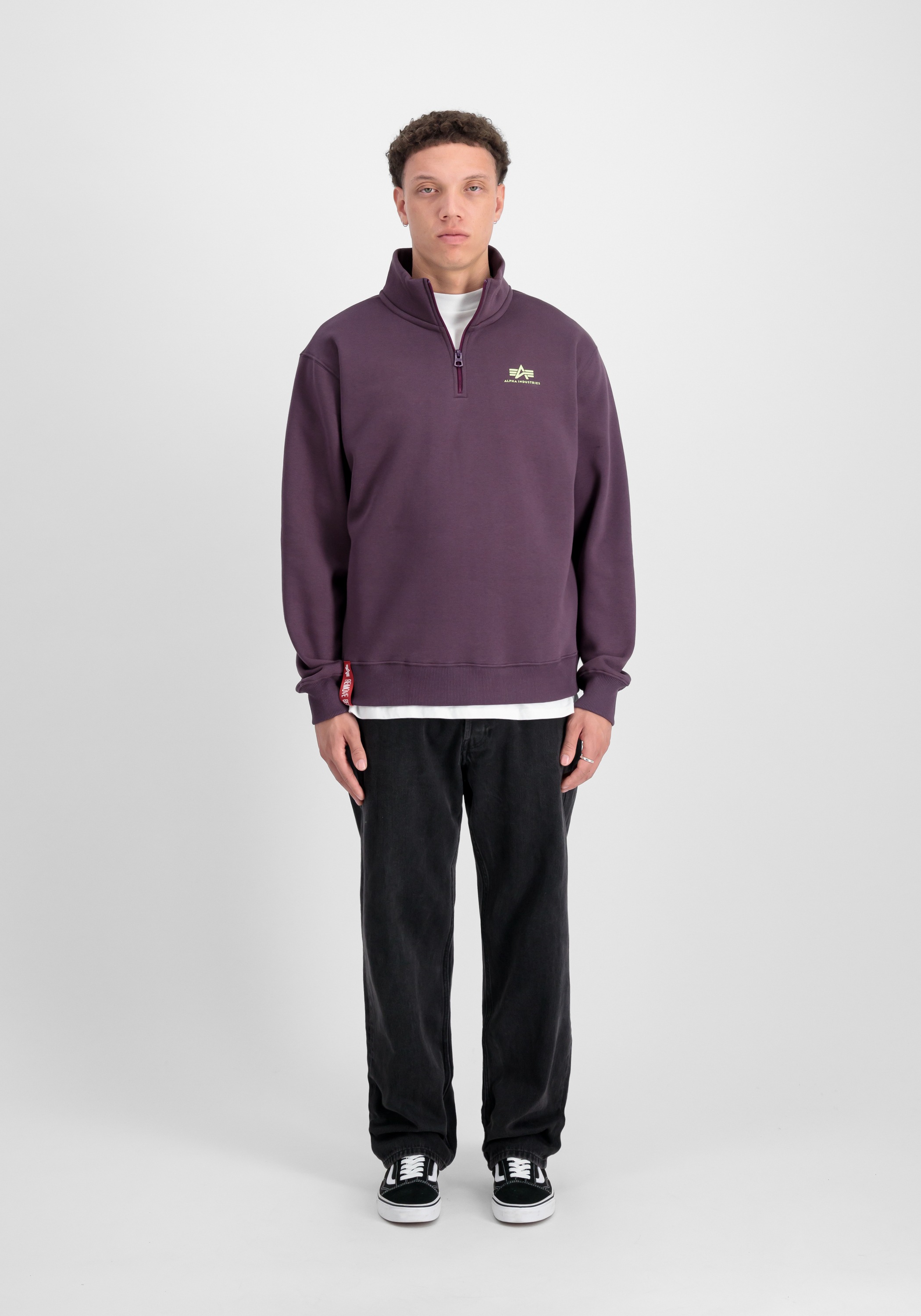 Alpha Industries Sweater »Alpha Industries Men - Sweatshirts Half Zip Sweatshirt SL«