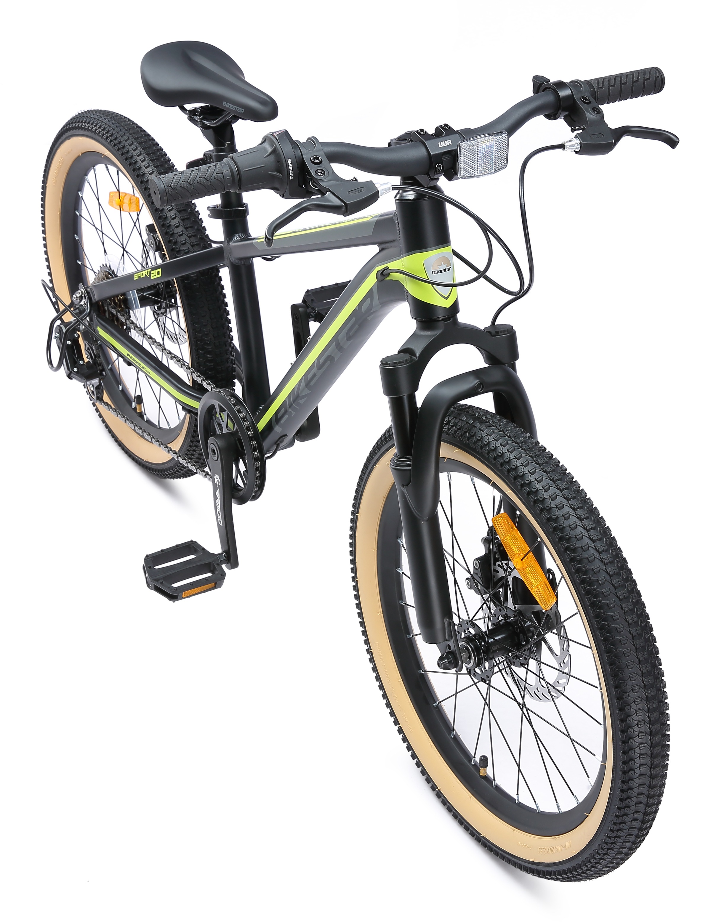 Bikestar Jugendfahrrad 7 Gang Shimano RD-TY21 Schaltwerk Kettenschaltung