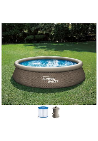 Quick-Up Pool, (Set, 3 tlg.)