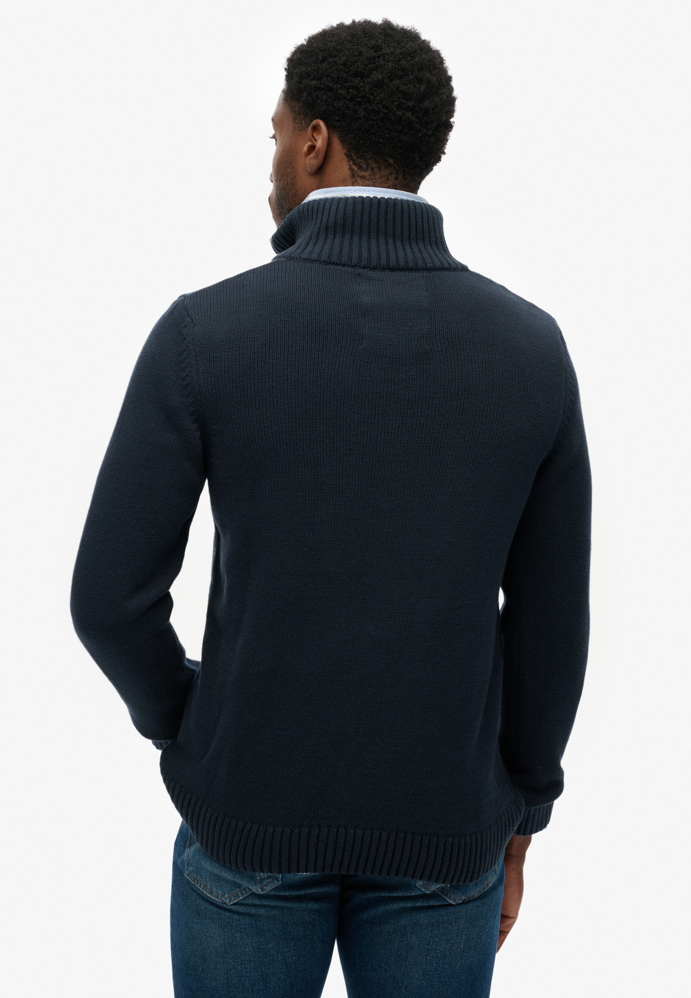 Superdry Strickpullover »COTTON KNIT HENLEY«