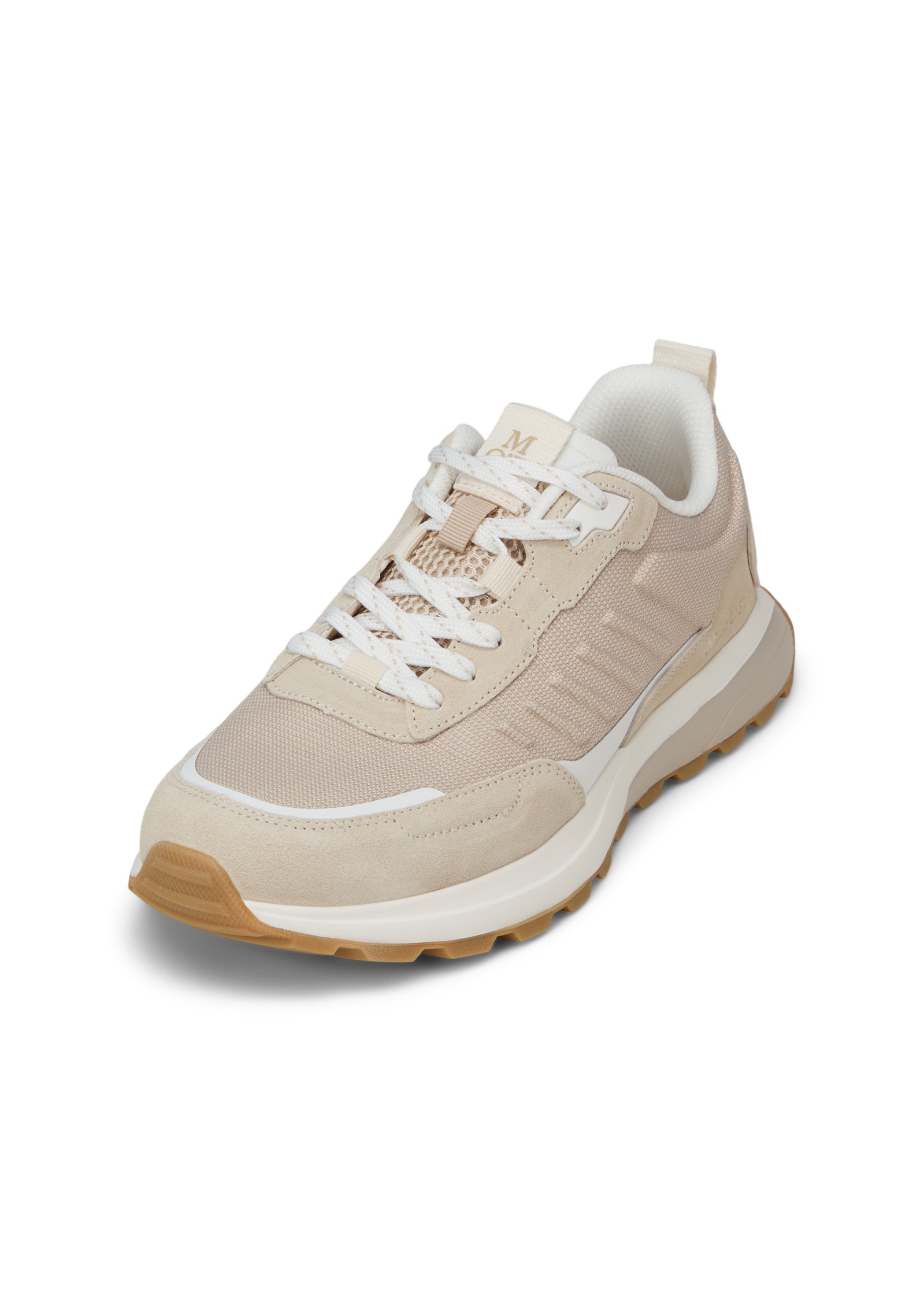 Marc OPolo Sneaker "aus Rindleder und recyceltem Polyester" günstig online kaufen