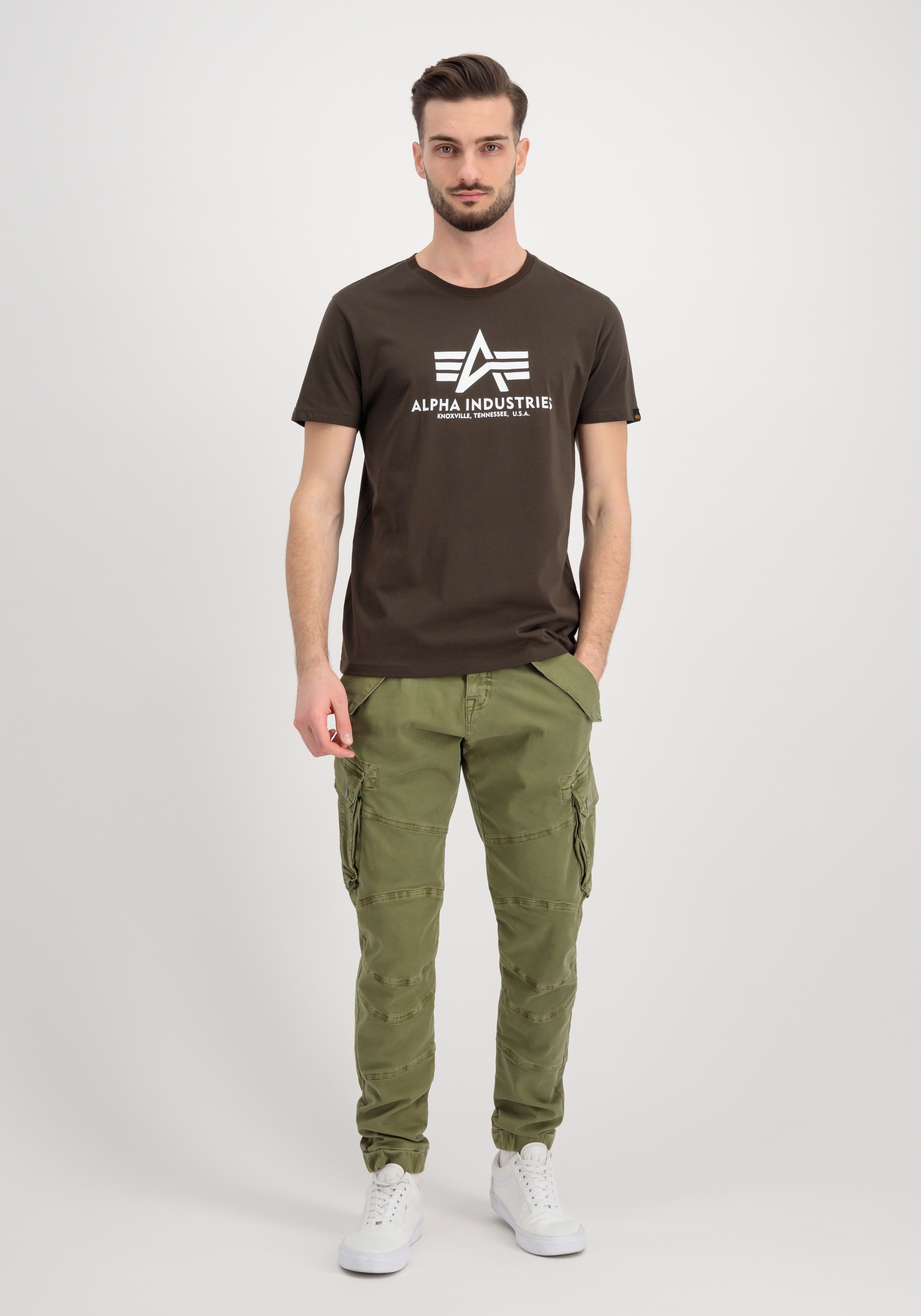 Alpha Industries T-Shirt »Alpha Industries Men - T-Shirts Basic T-Shirt BL«