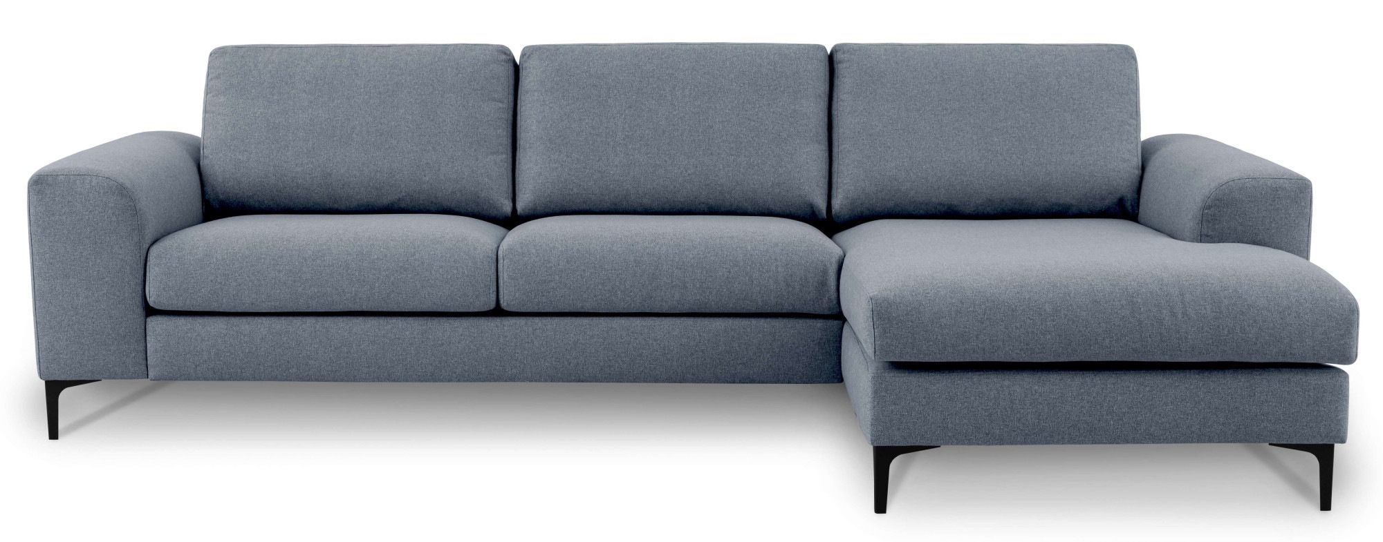 INOSIGN Ecksofa »Henry«, mit Metallbeinen, in modernem Design