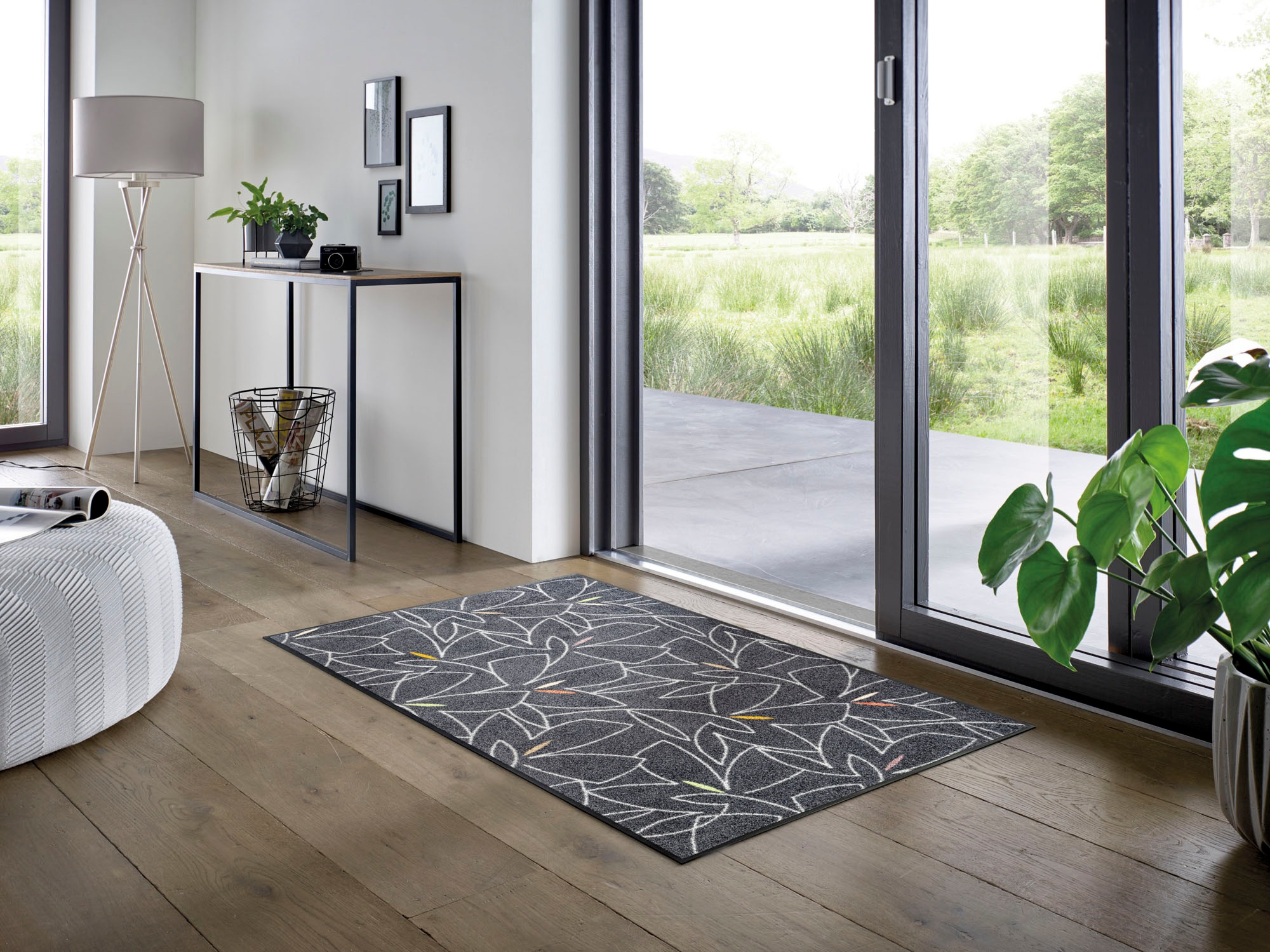 wash+dry by Kleen-Tex Teppich "Linostre" rechteckig 7 mm Höhe günstig online kaufen