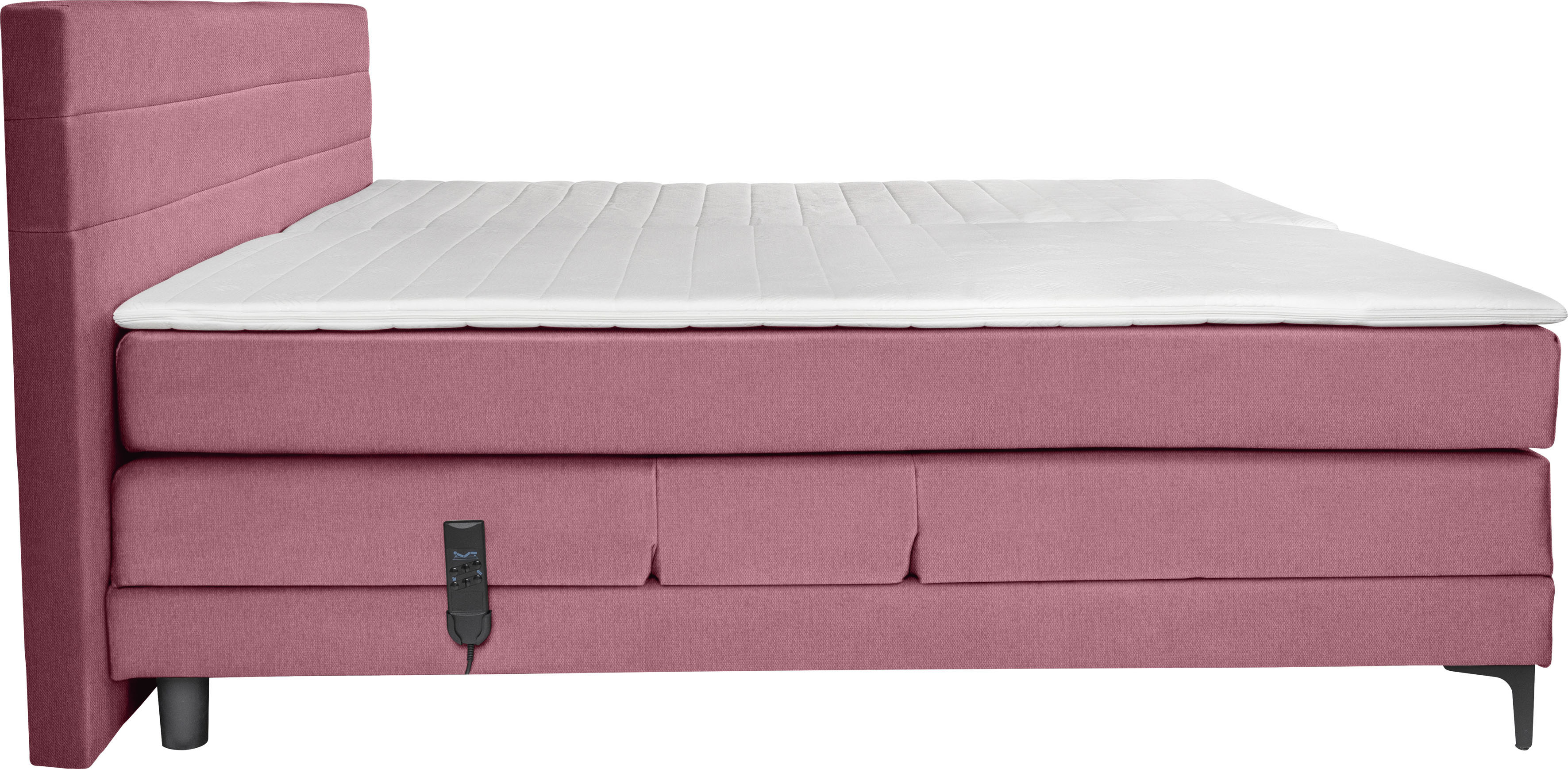 Thumbnail - alina Boxspringbett "Powell" inkl. Motor, Matratze und Topper, in unterschiedlichen Ausführungen