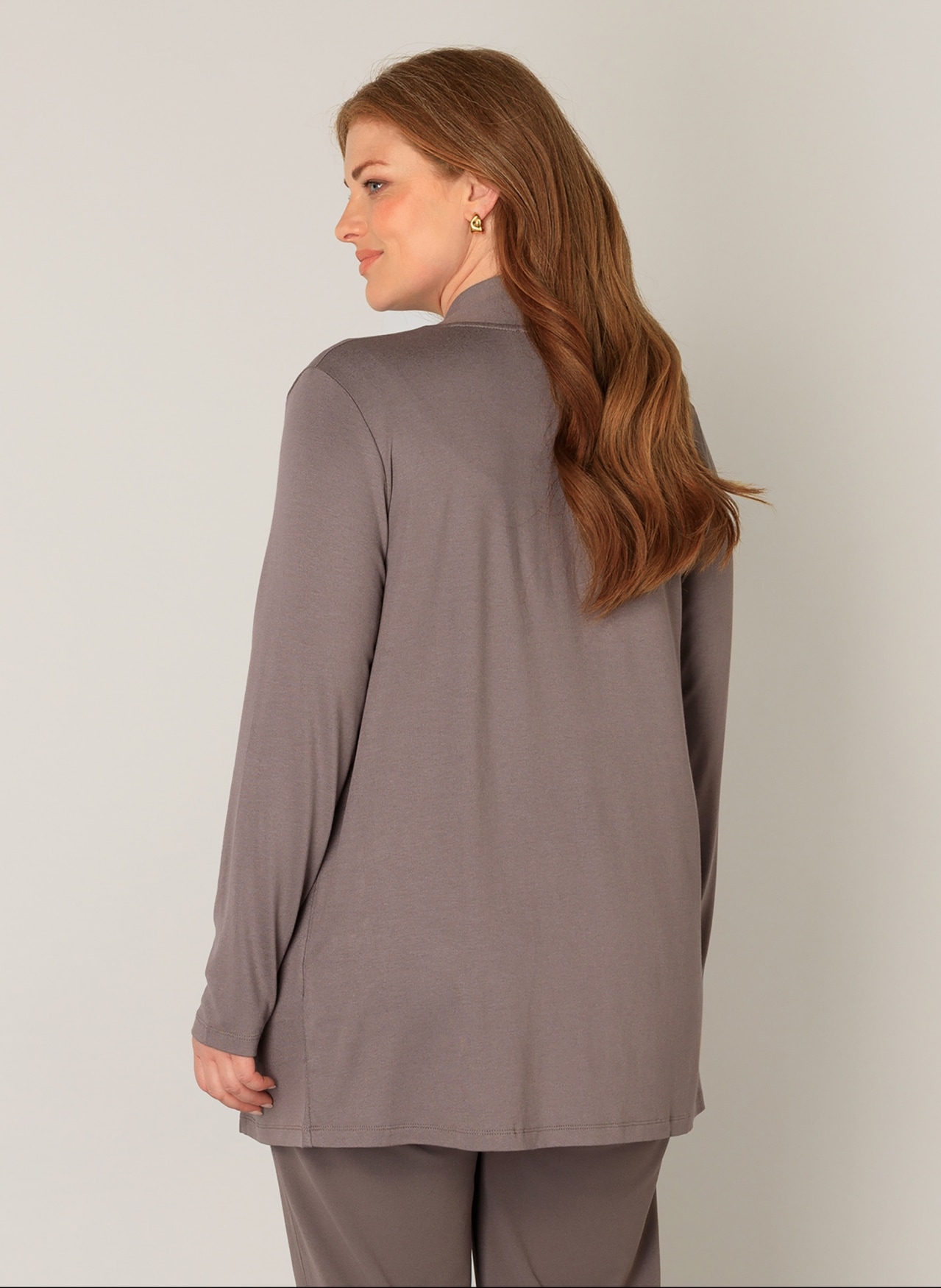 Base Level Curvy Strickjacke »Ayla«, im verschlusslosen Design