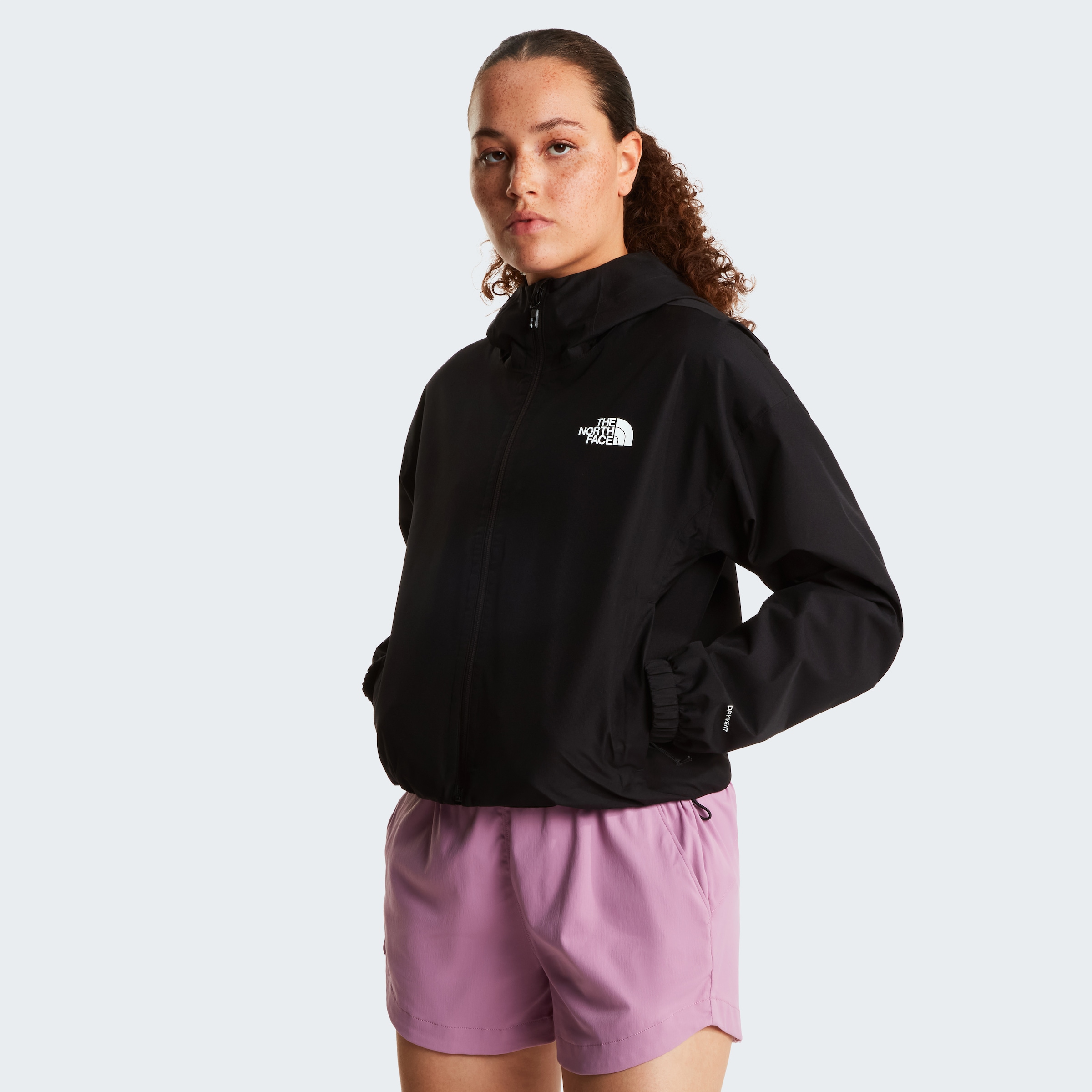 The North Face Funktionsjacke "W QUEST MONO CROPPED JACKET" leichte Funktionsjacke, für Wandern, aus Polyester