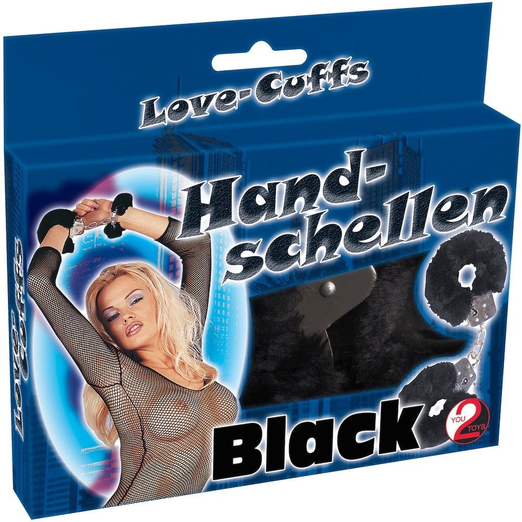 You2Toys Handschellen »Love Cuffs black«