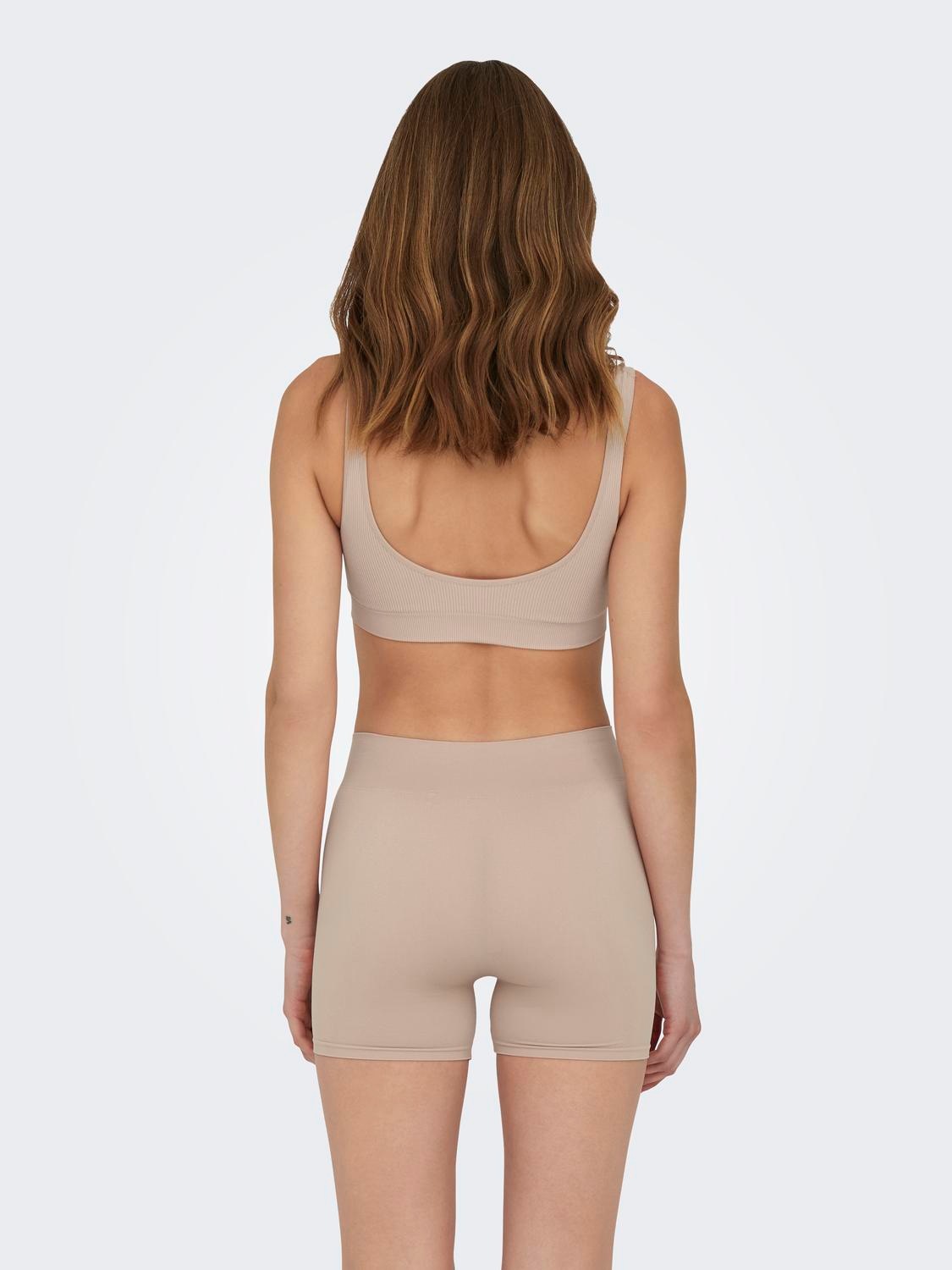 ONLY Hotpants »ONLVICKY S-LESS MINI SHORTS 2-PACK«, (Packung, 2 tlg.)