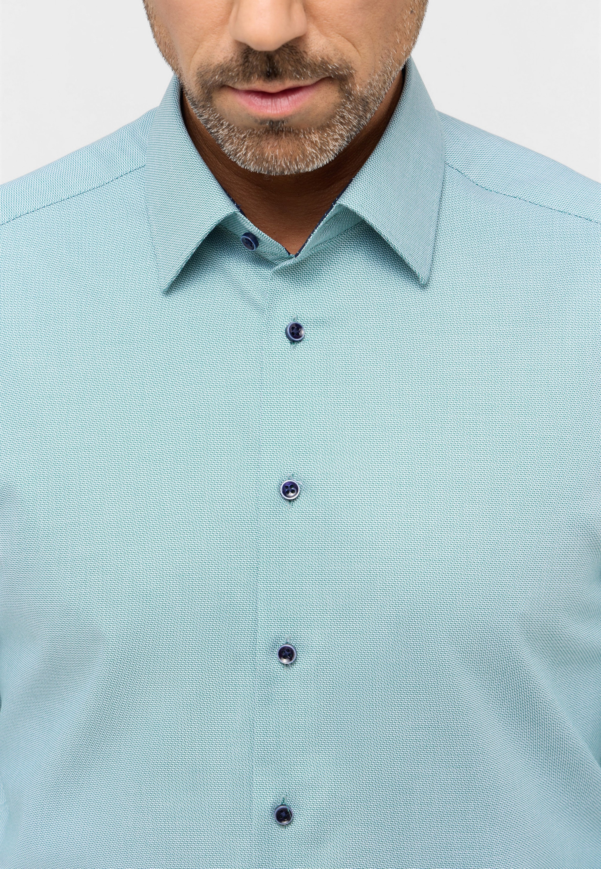 Eterna Langarmhemd »MODERN FIT« NON IRON (bügelfrei)