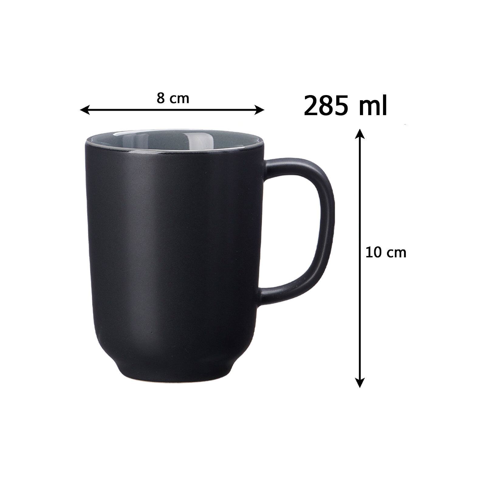 Ritzenhoff & Breker Becher "Kaffeebecher Jasper 285 ml 6er Set" günstig online kaufen