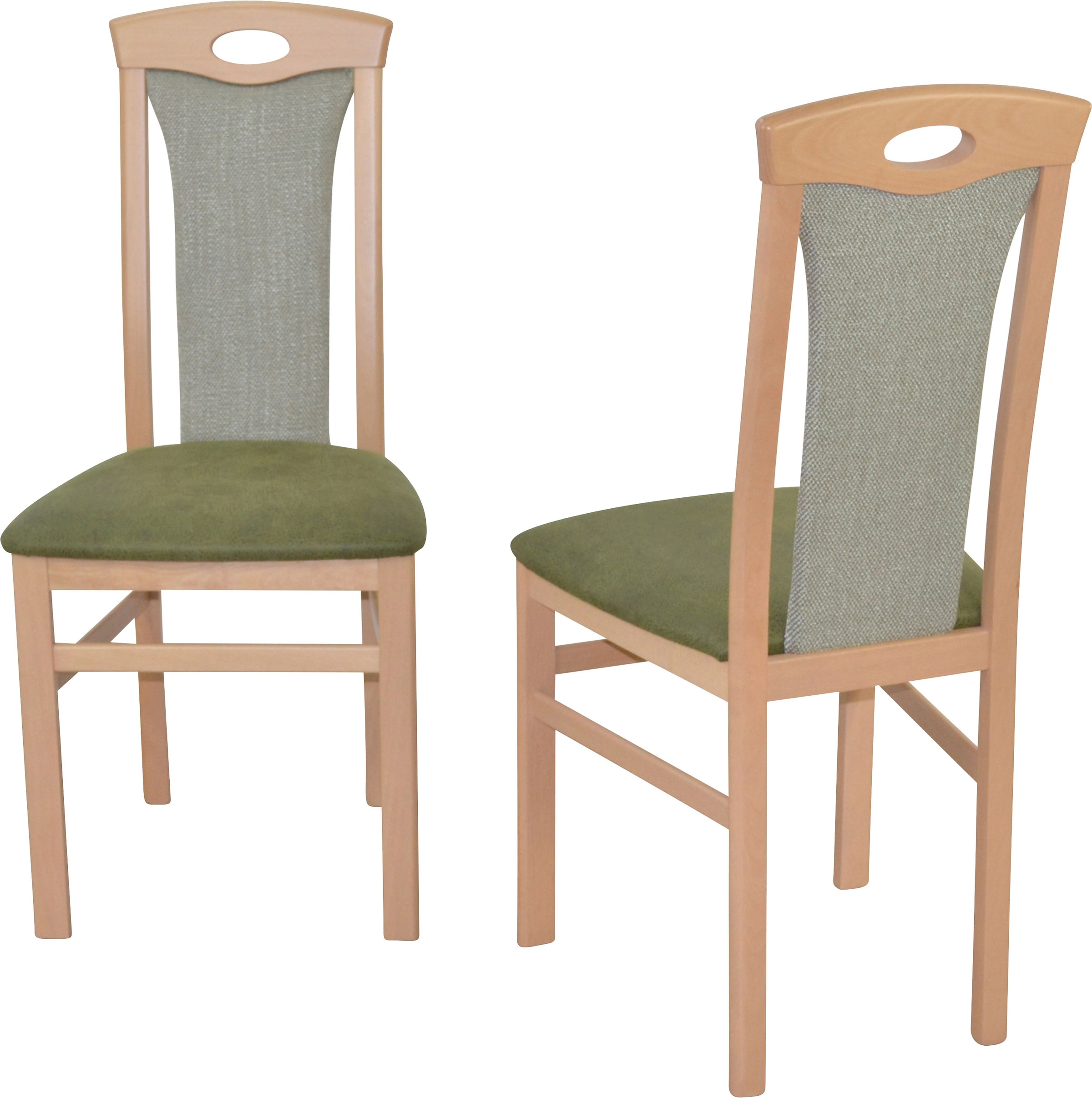 HOFMANN LIVING AND MORE Essgruppe »4tlg. Eckbankgruppe«, (Spar-Set, 4 tlg., 4tlg. Eckbankgruppe), Stühle montiert
