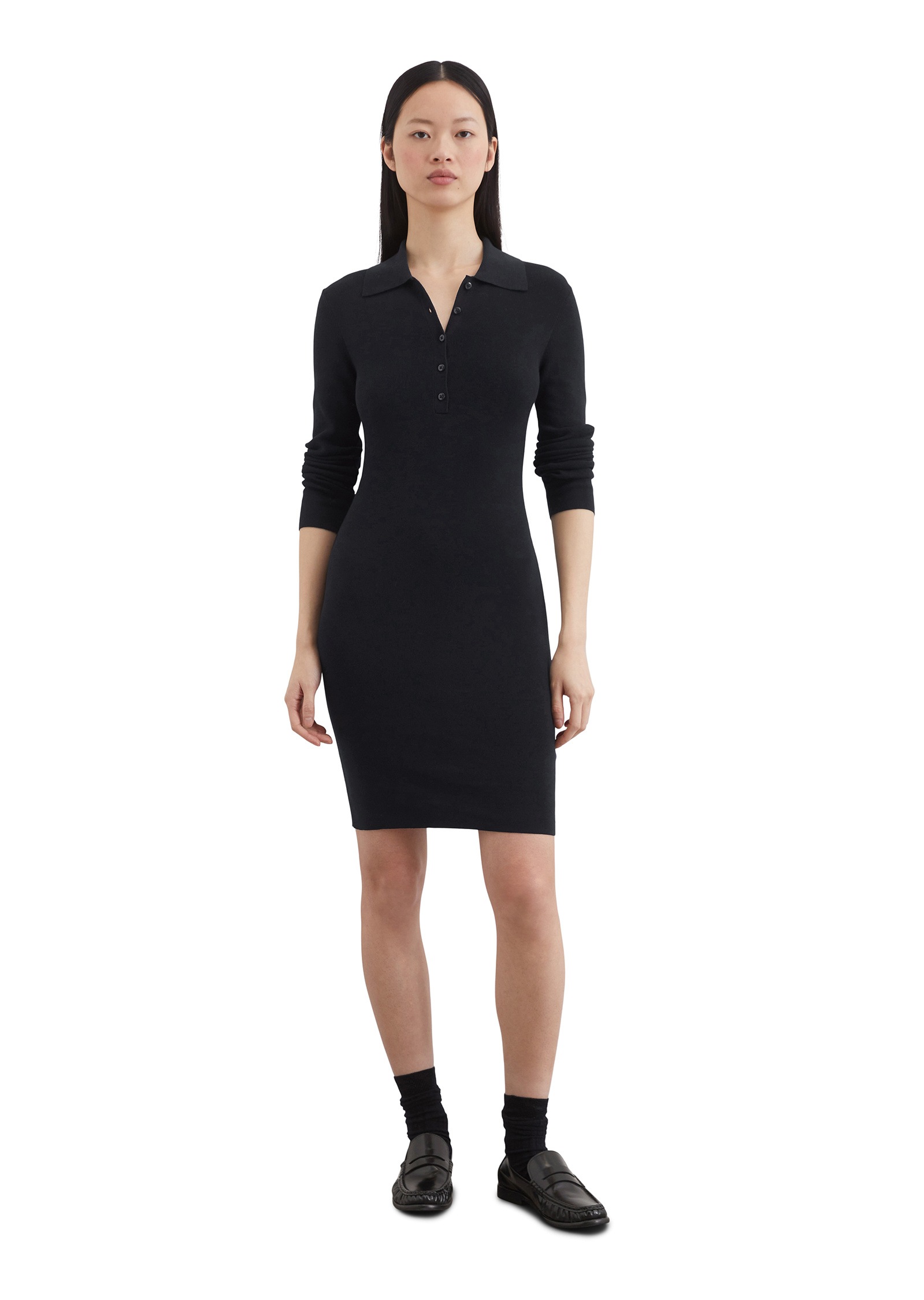 Marc O'Polo Strickkleid »in feinem Rippenstrick«
