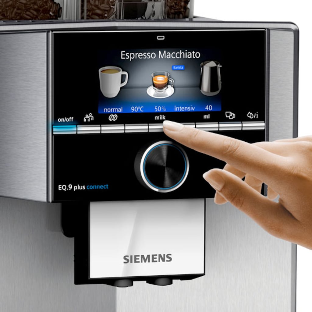 SIEMENS Kaffeevollautomat »EQ.9 plus connect s700 TI9578X1DE«