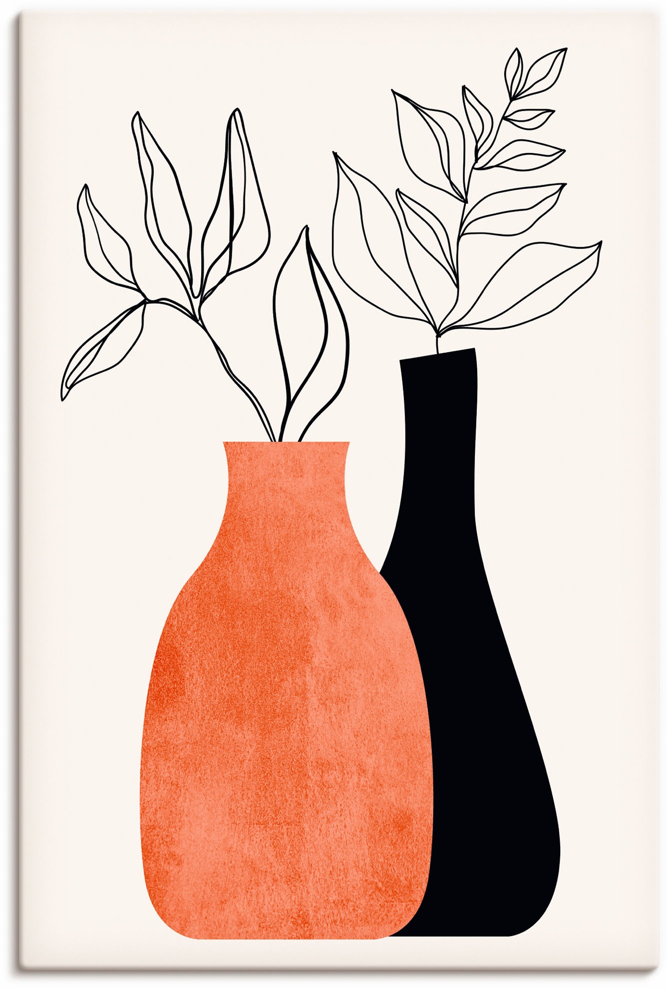 Artland Wandbild »Madame & Monsieur«, Vasen & Töpfe, (1 St.), als Alubild,  Leinwandbild, Wandaufkleber oder Poster in versch. Größen bestellen | BAUR