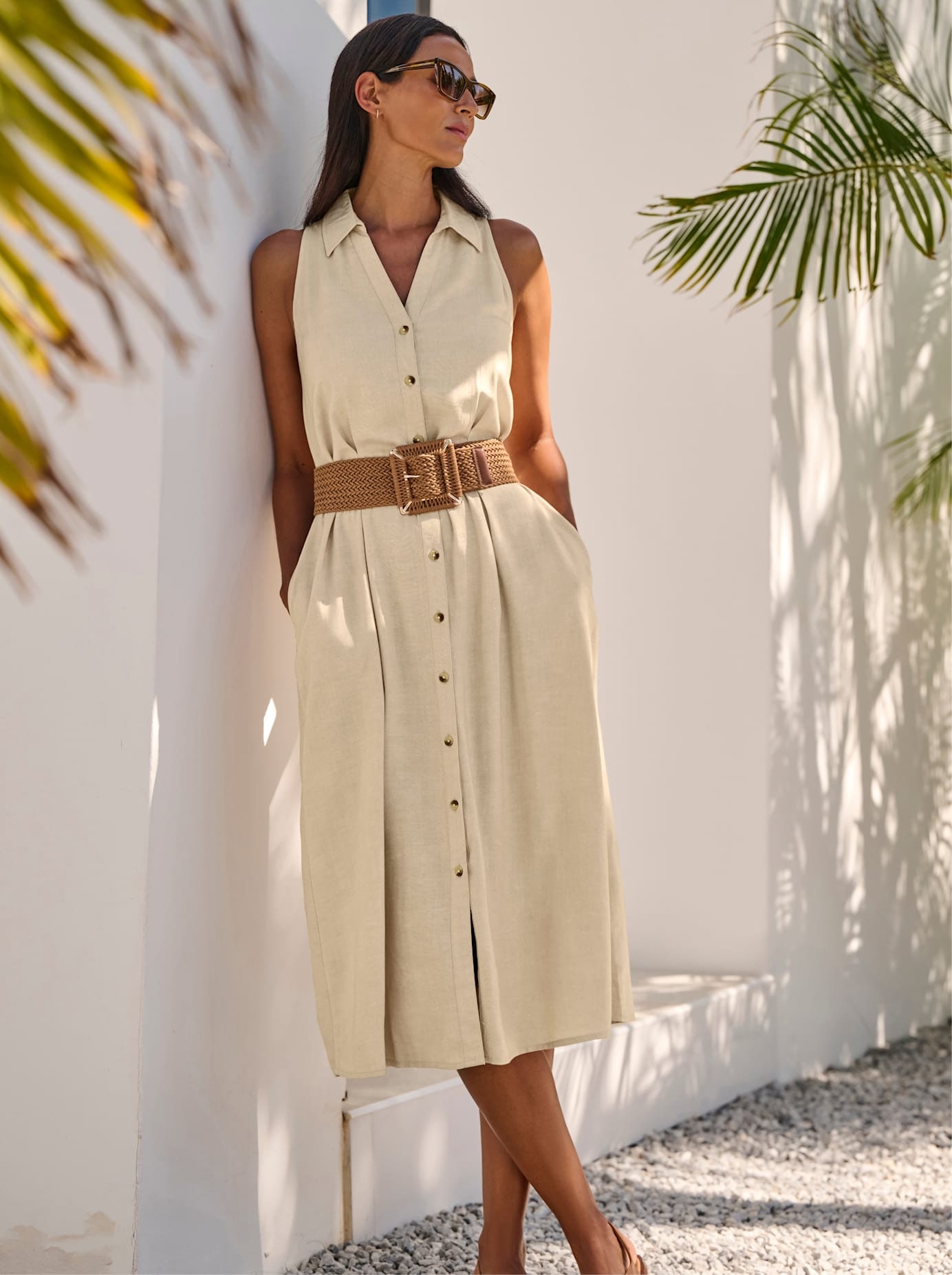 heine Sommerkleid "Kleid" Nahttasche günstig online kaufen