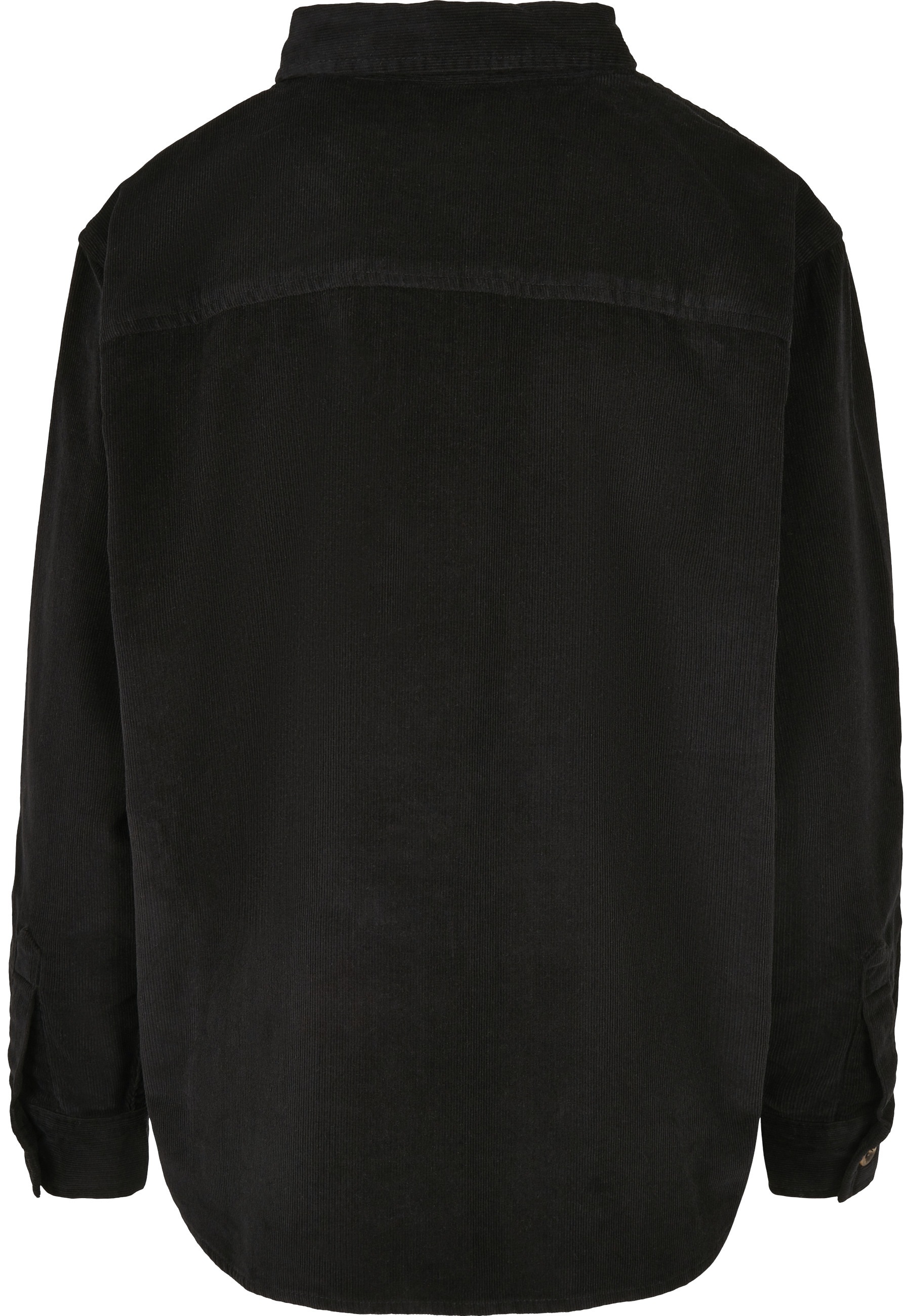 URBAN CLASSICS Langarmhemd »Urban Classics Damen Ladies Corduroy Oversized Shirt« 1 Stk.