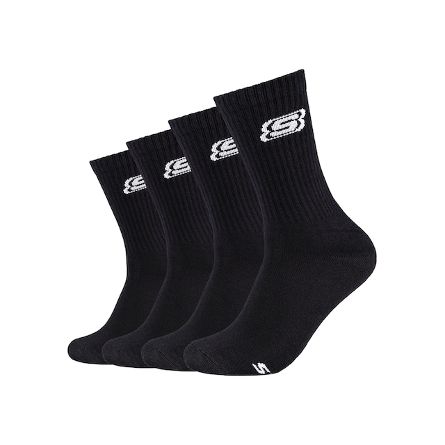 Skechers Socken, (Packung, 4 Paar), Verstärkte Ferse & Spitze für lange  Haltbarkeit | BAUR