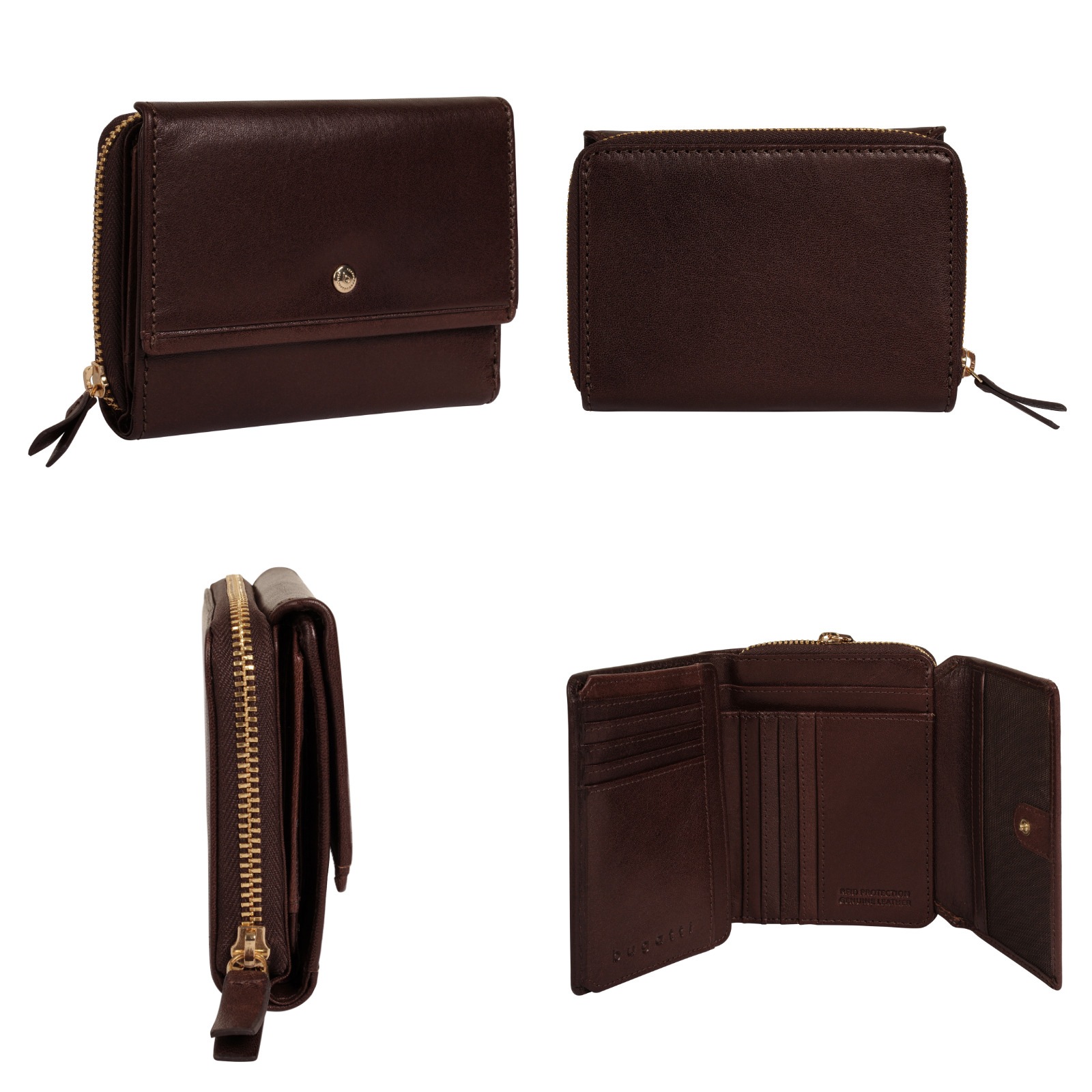 bugatti Geldbörse "NEAPLES", echt Leder günstig online kaufen