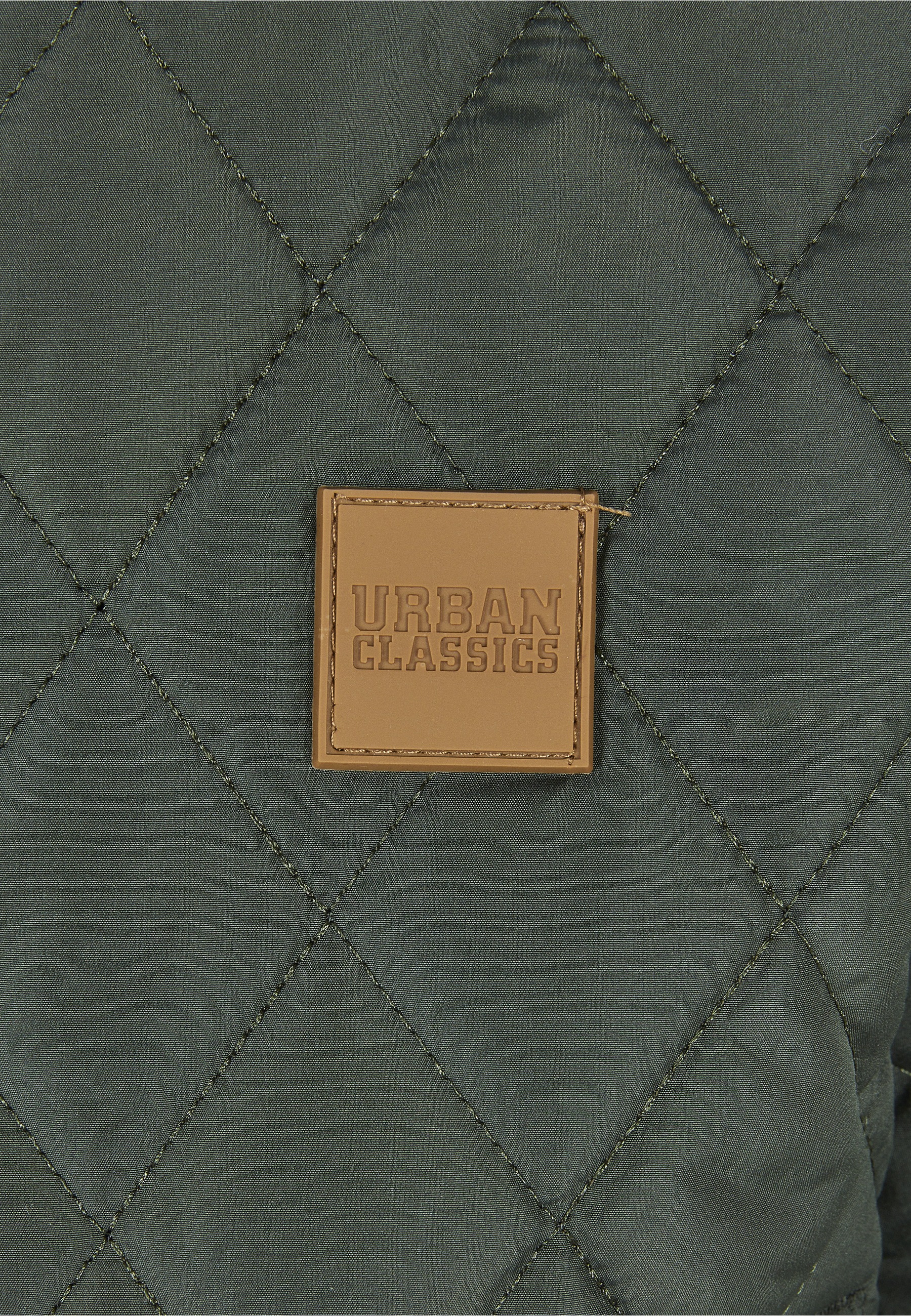 URBAN CLASSICS Allwetterjacke »Urban Classics Herren Boys Diamond Quilt Nylon Jacket« 1 Stk. tlg. ohne Kapuze