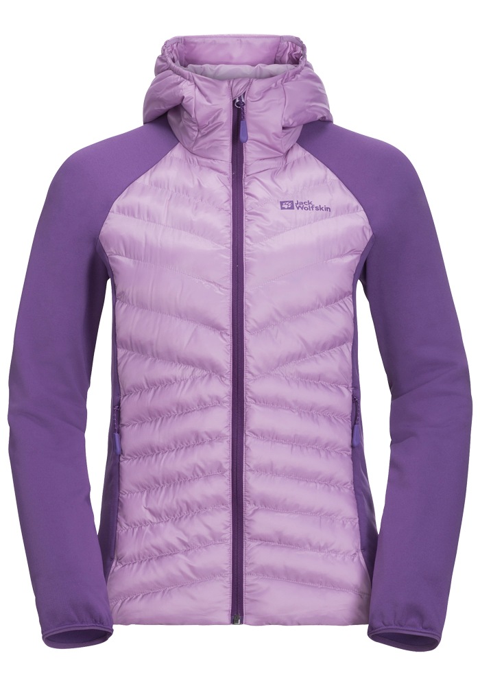 Jack Wolfskin Hybridjacke »ROUTEBURN PRO HYBRID W«, mit Kapuze