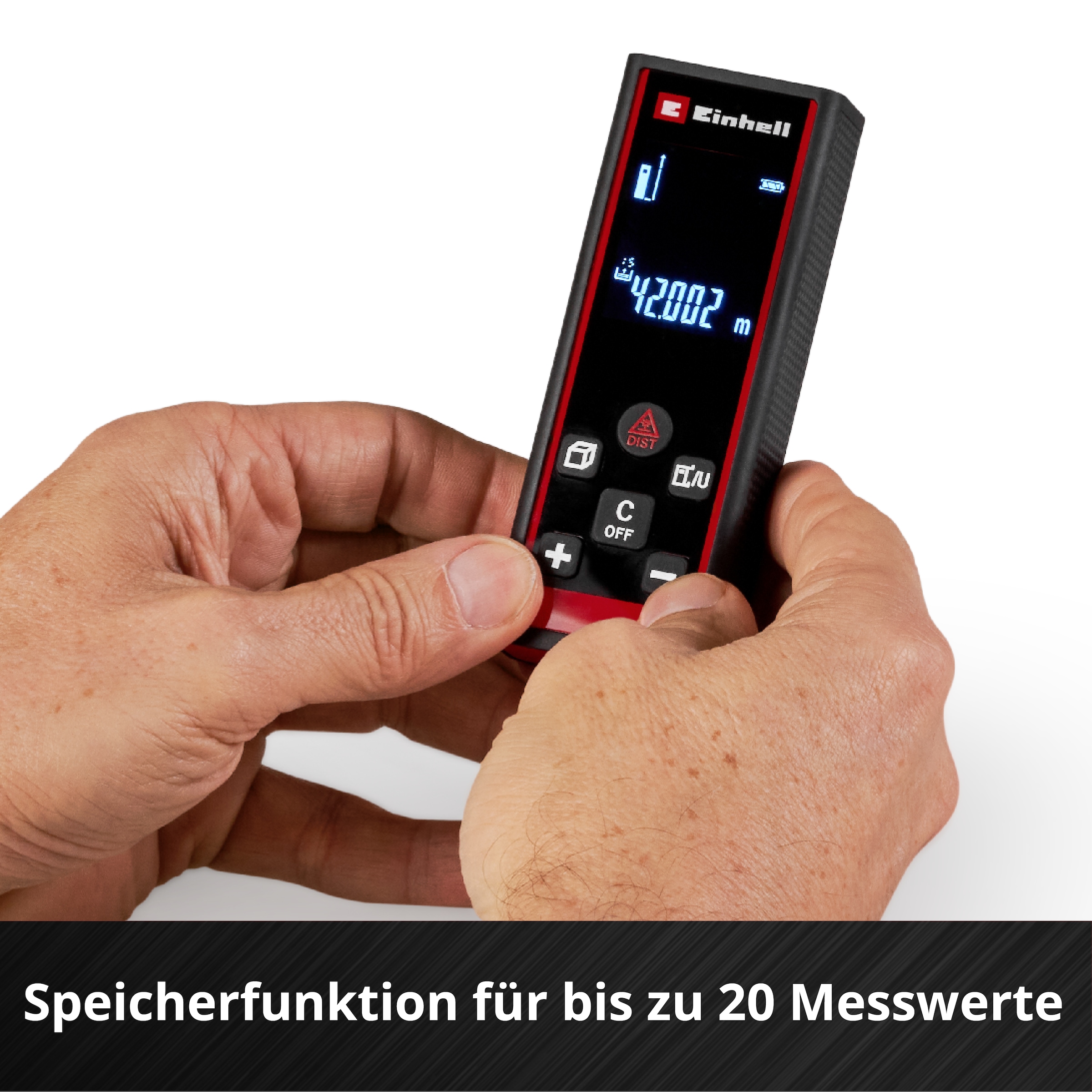 Einhell Lasermessgerät »Laser-Distanzmesser TC-LD 60 R«