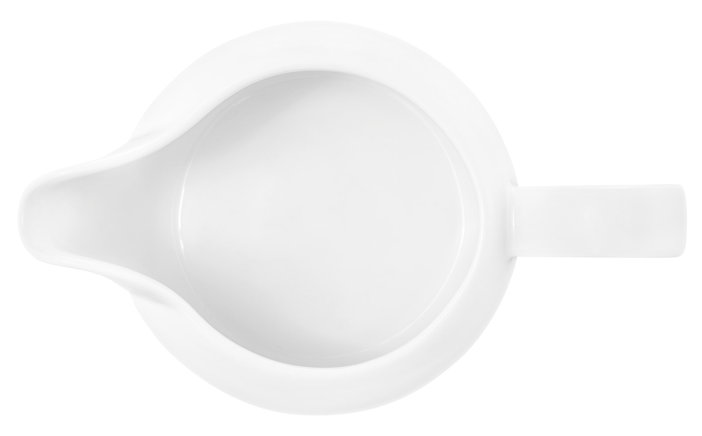 Seltmann Weiden Sauciere »Liberty weiß« 1 aus Porzellan Soßenschale, Kännchen