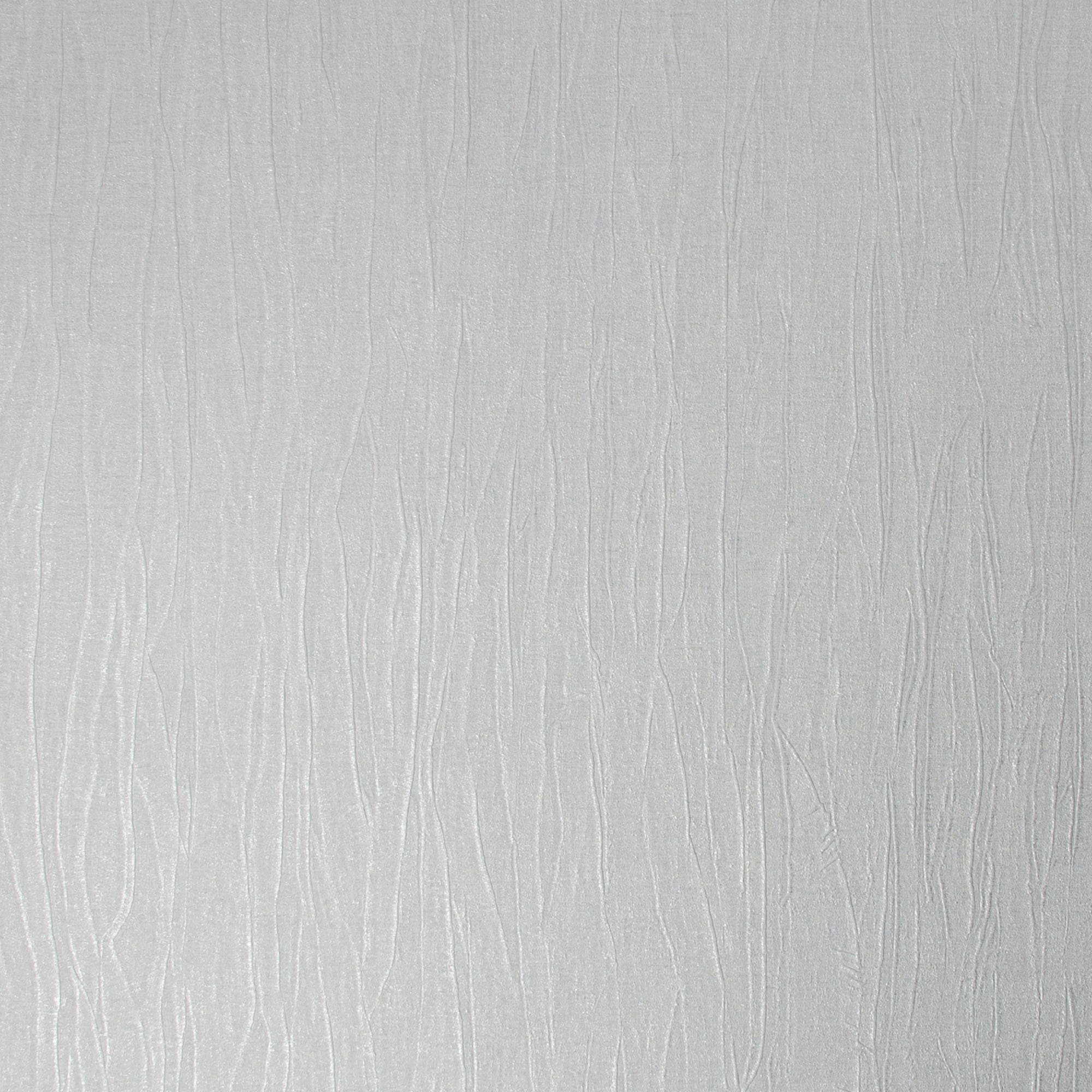 Boutique Vliestapete "Marquise Plain" schimmernd aufgeschäumt Weiss/Beige - 10mx52cm