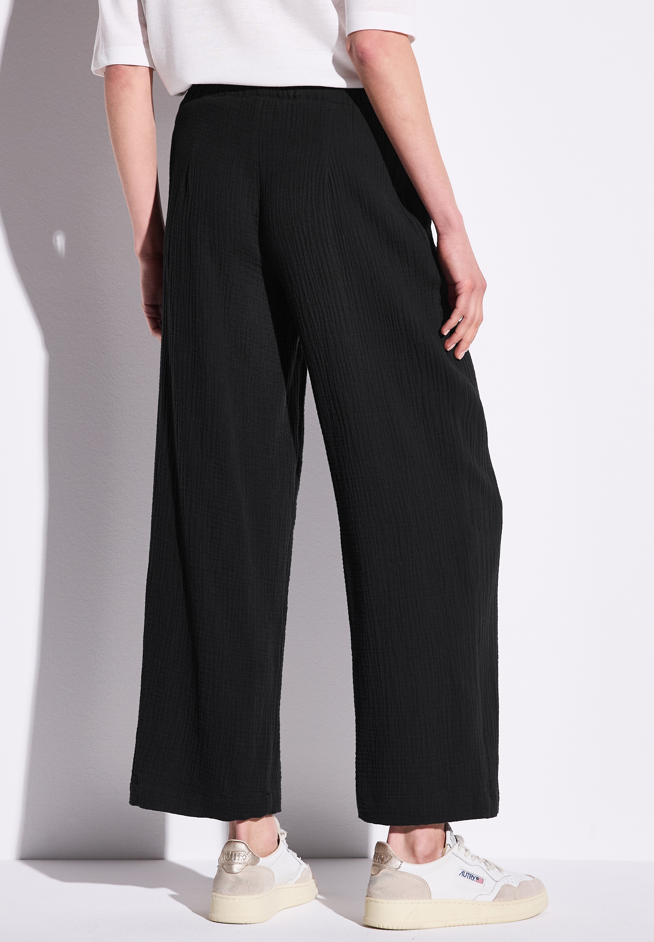 STREET ONE Stoffhose, High Waist günstig online kaufen