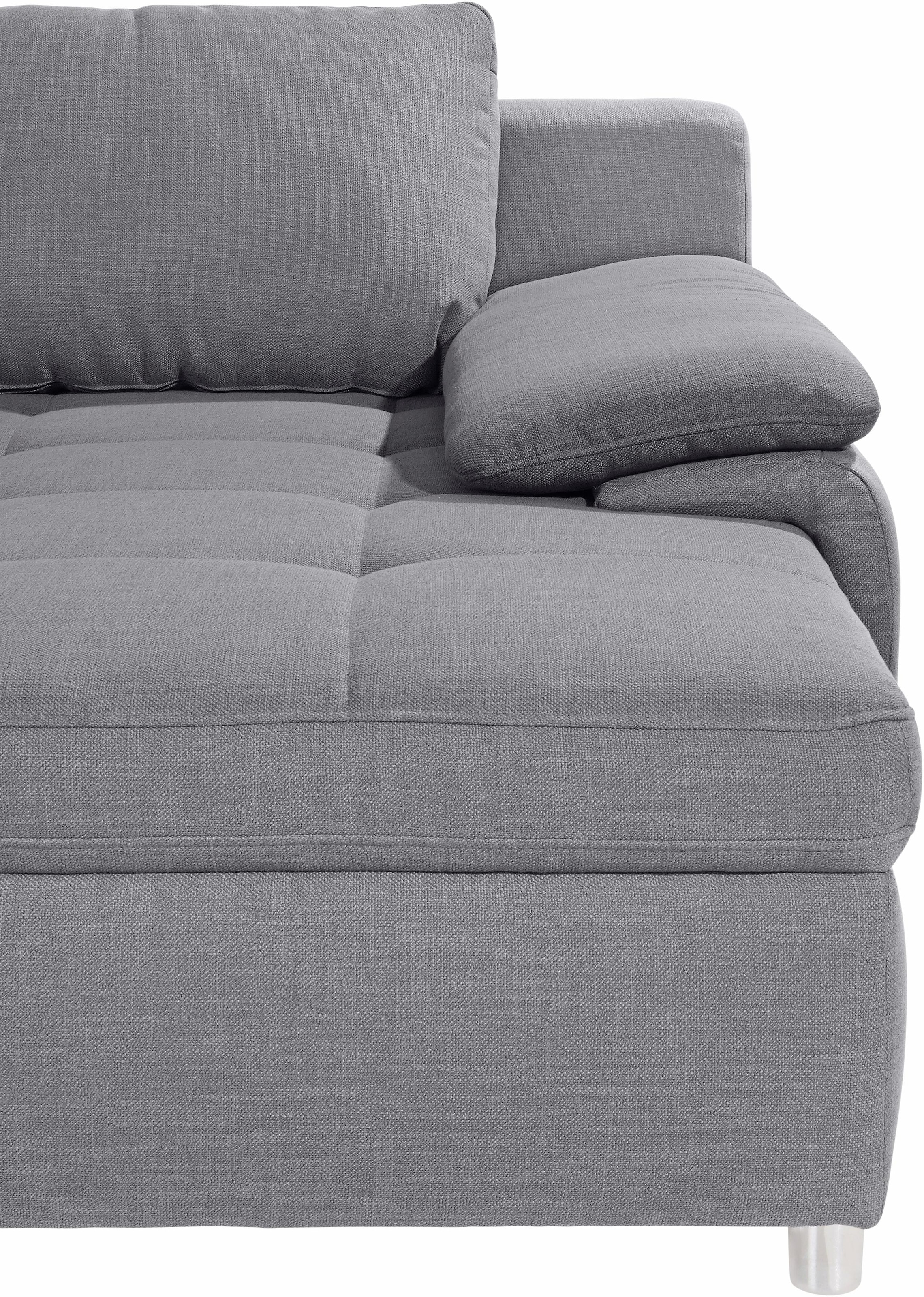 sit&more Wohnlandschaft »Labene U-Form«, wahlweise mit Bettfunktion und Bettkasten