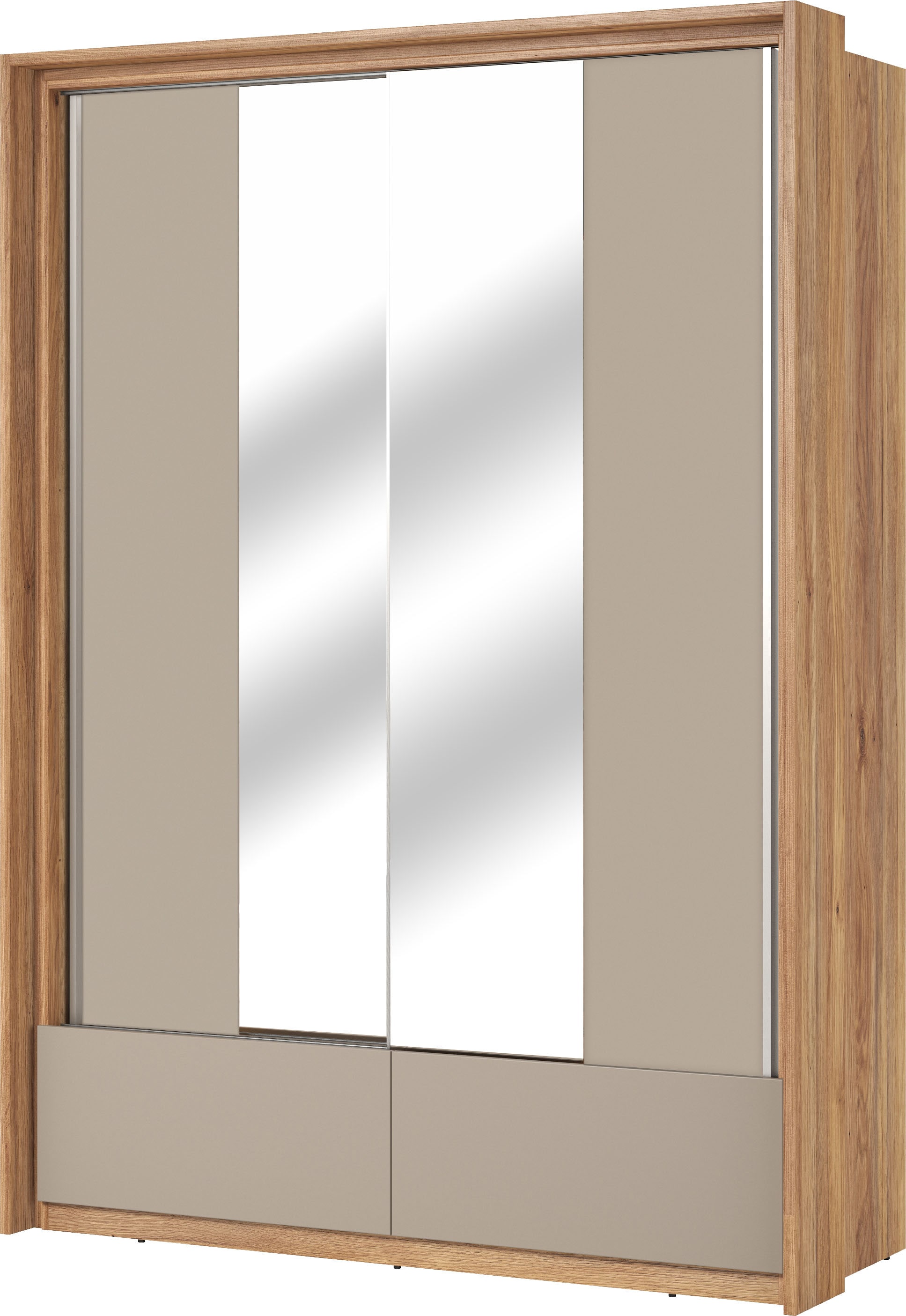 Home affaire Schwebetürenschrank "Wharton, Breite 159 oder 209 cm, Kleiders günstig online kaufen