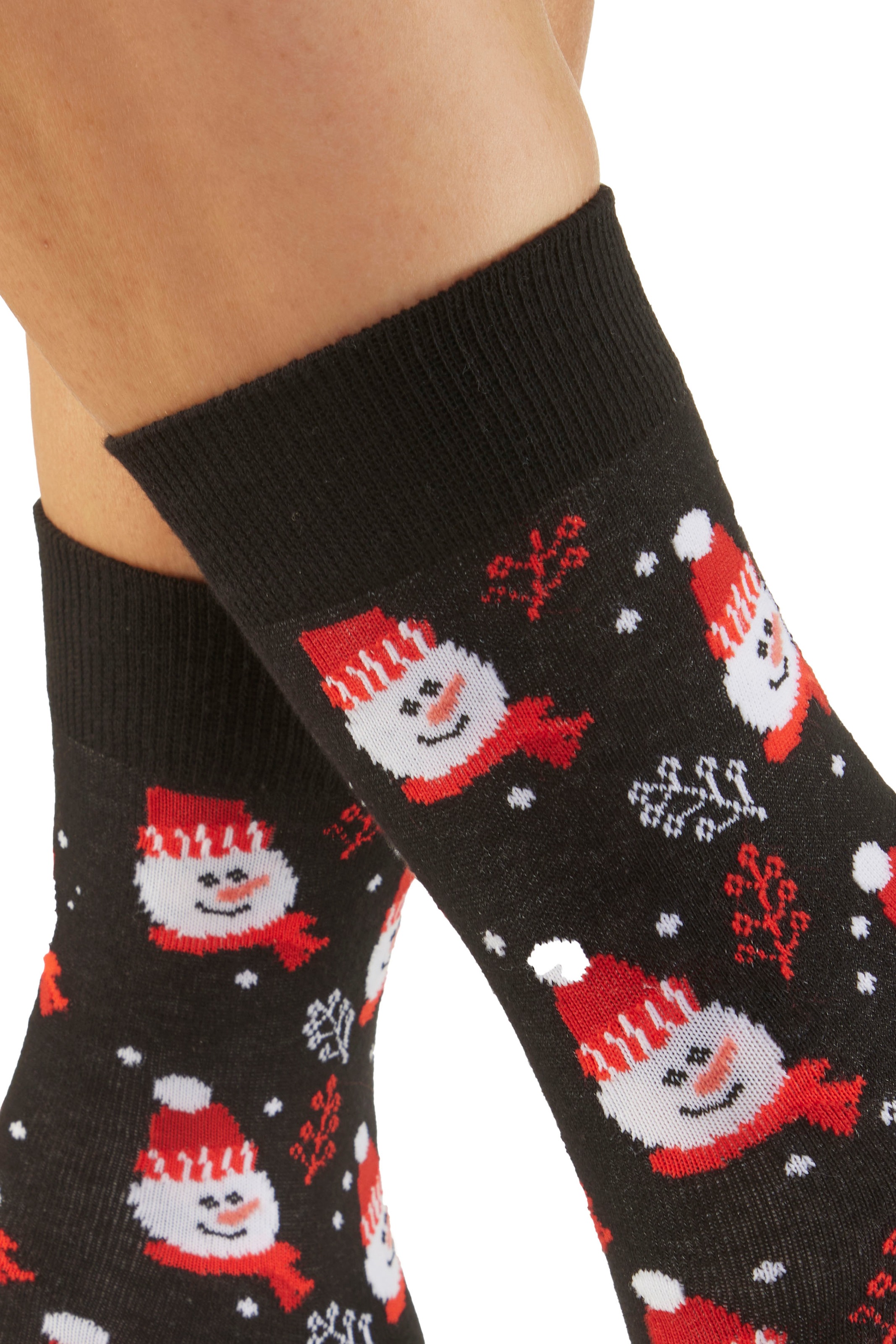 H.I.S Basicsocken, (Packung, 3 Paar), mit lustigen Weihnachtsmotiven