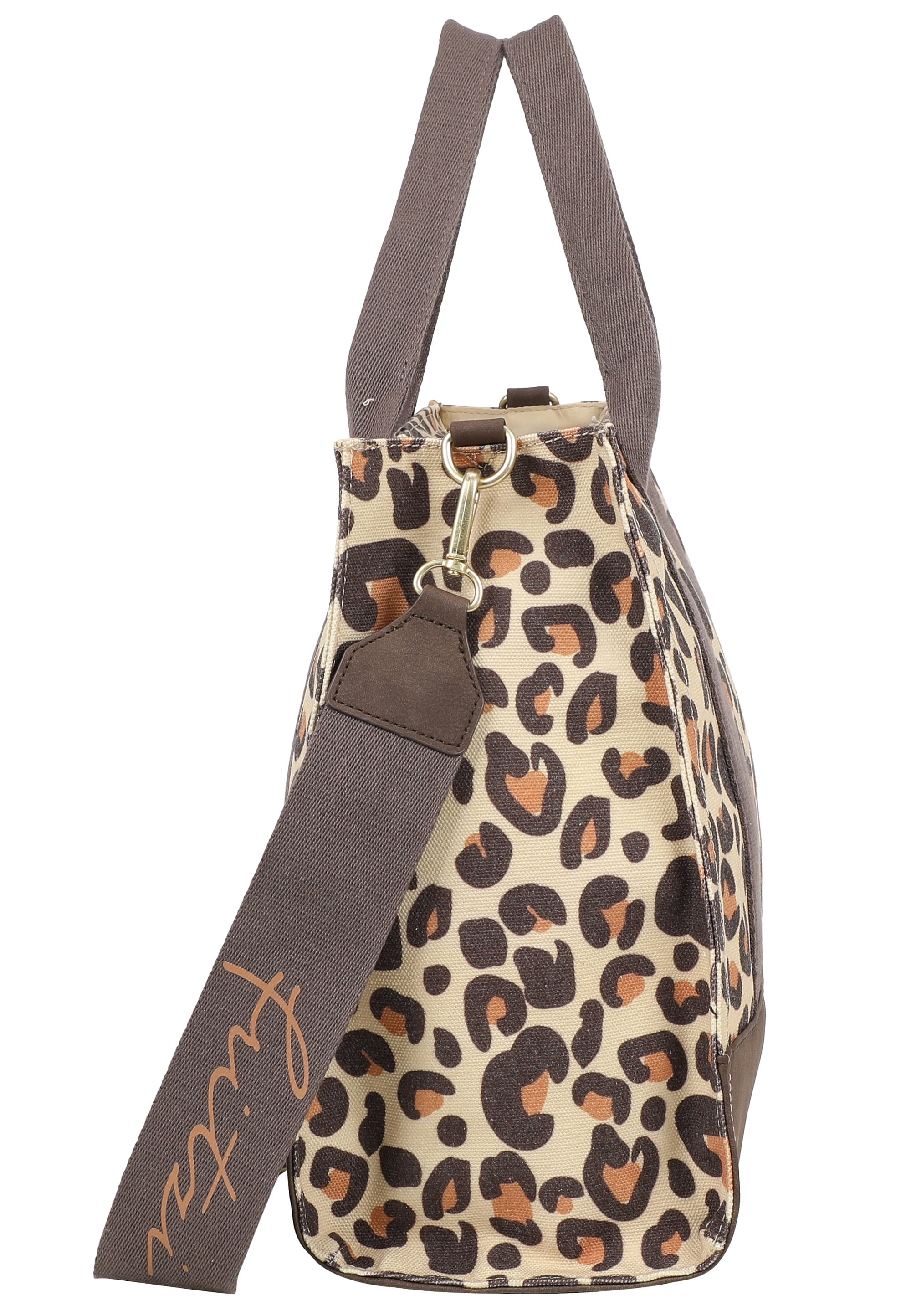 Fritzi aus Preußen Henkeltasche »Leo Camel«, aus robustem Canvas
