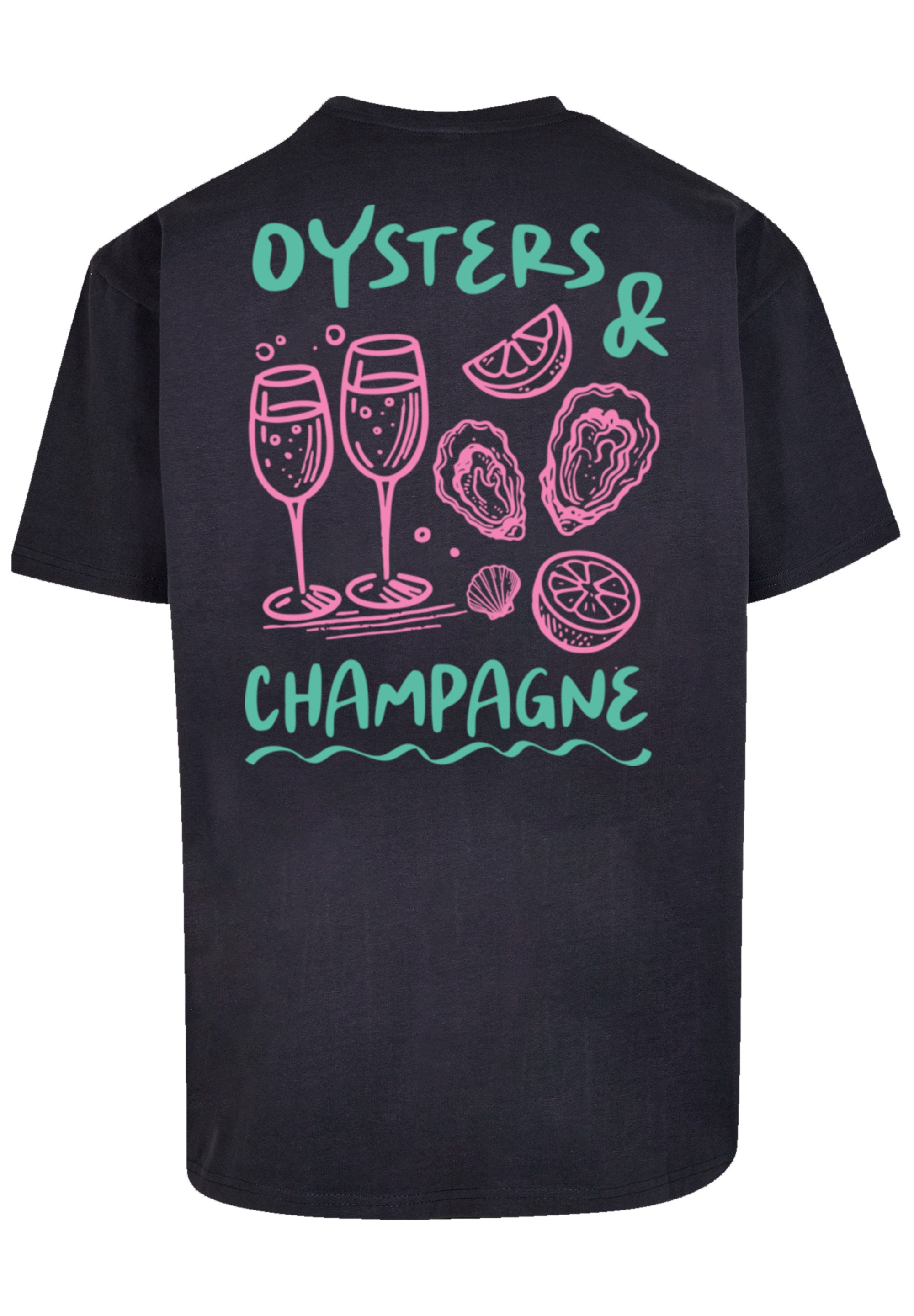 F4NT4STIC T-Shirt »Oysters And Champagne«, Premium Qualität