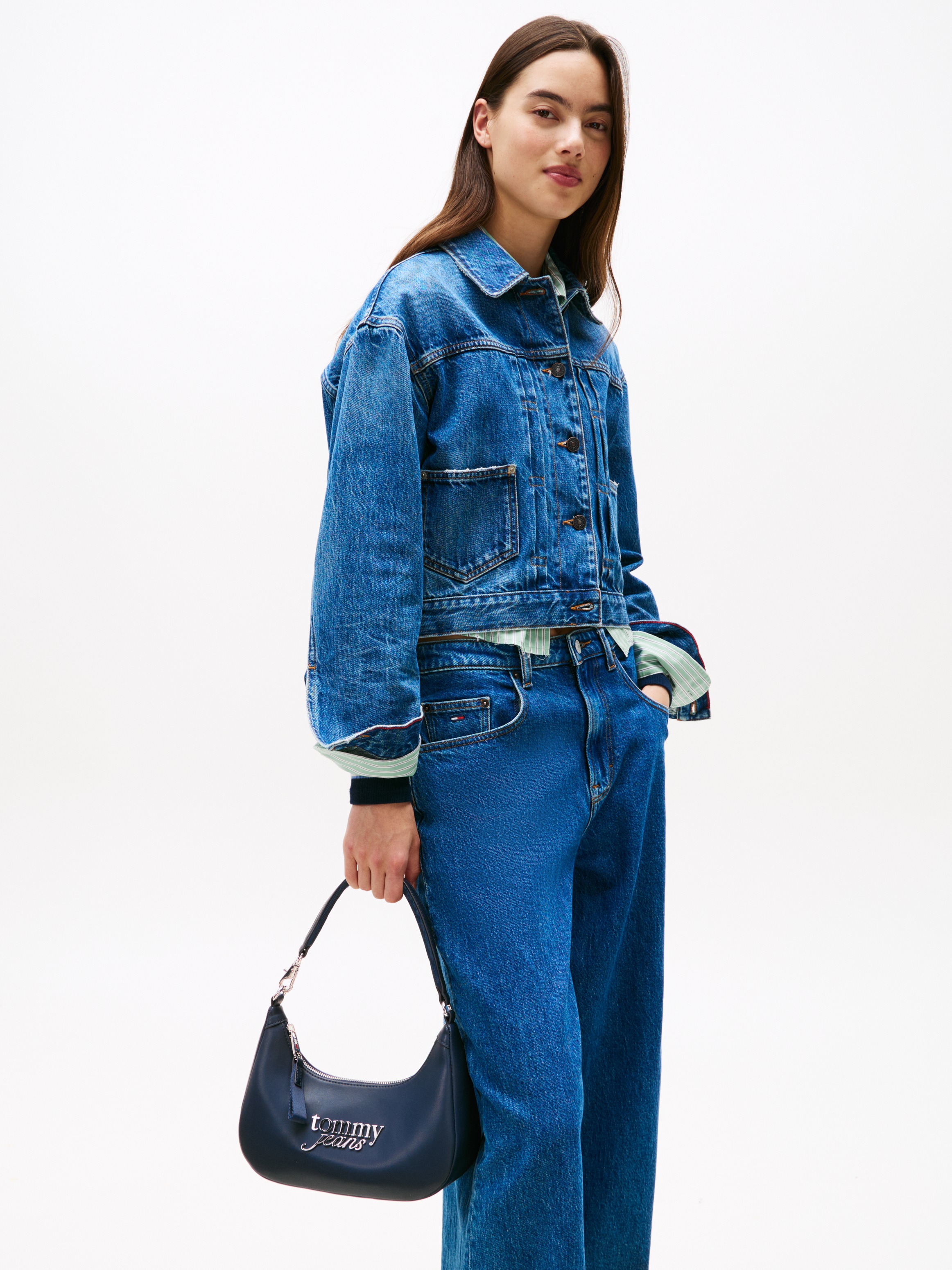 Tommy Jeans Schultertasche "TJW BOLD SCRIPT SHOULDER BAG", Damen Umhängetas günstig online kaufen