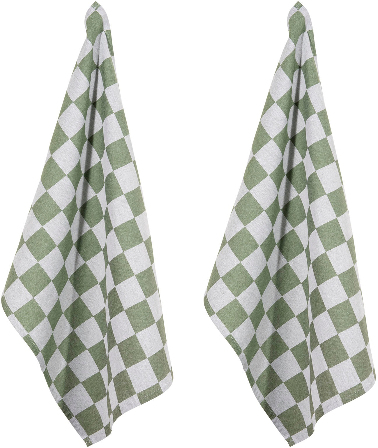 PAD Geschirrtuch "CHESS" 100% Baumwolle, 50x70 cm, modernes Karo Design günstig online kaufen